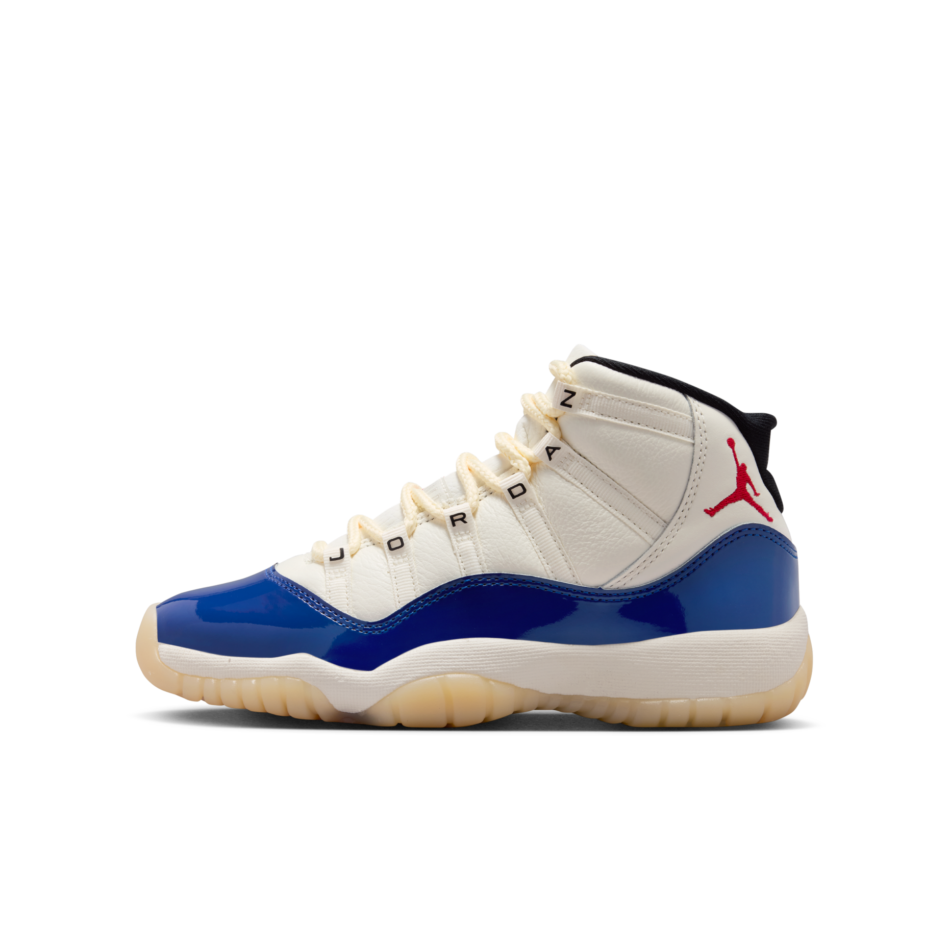 大童鞋 女鞋 AIR JORDAN 11 RETRO GS 米藍 漆皮 緩震 運動 籃球鞋【IH2364-400】AJ11