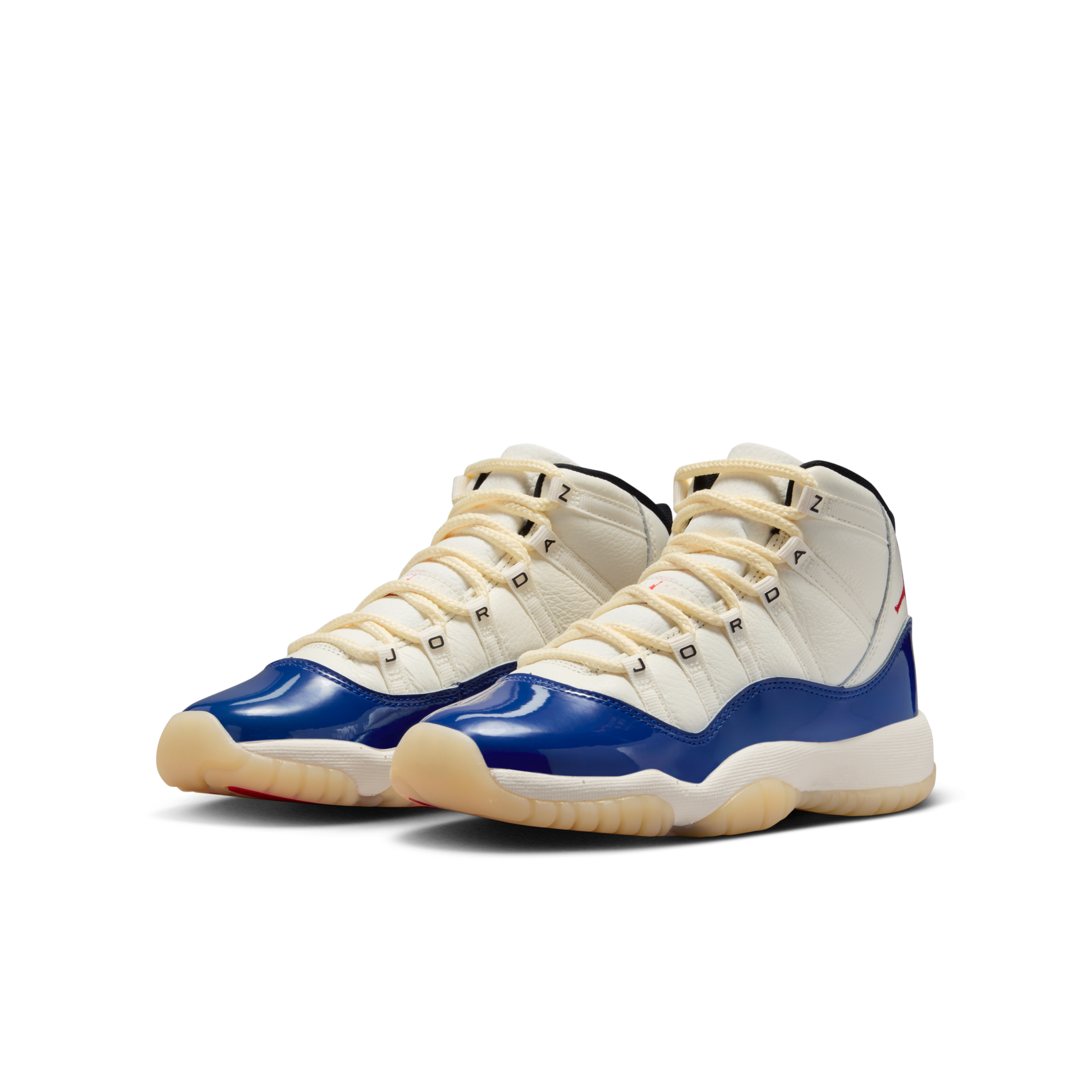 大童鞋 女鞋 AIR JORDAN 11 RETRO GS 米藍 漆皮 緩震 運動 籃球鞋【IH2364-400】AJ11