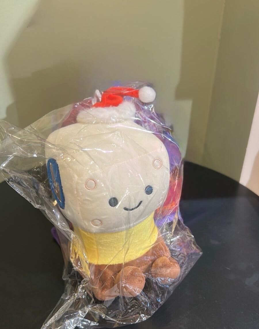 安全島燈毛公仔