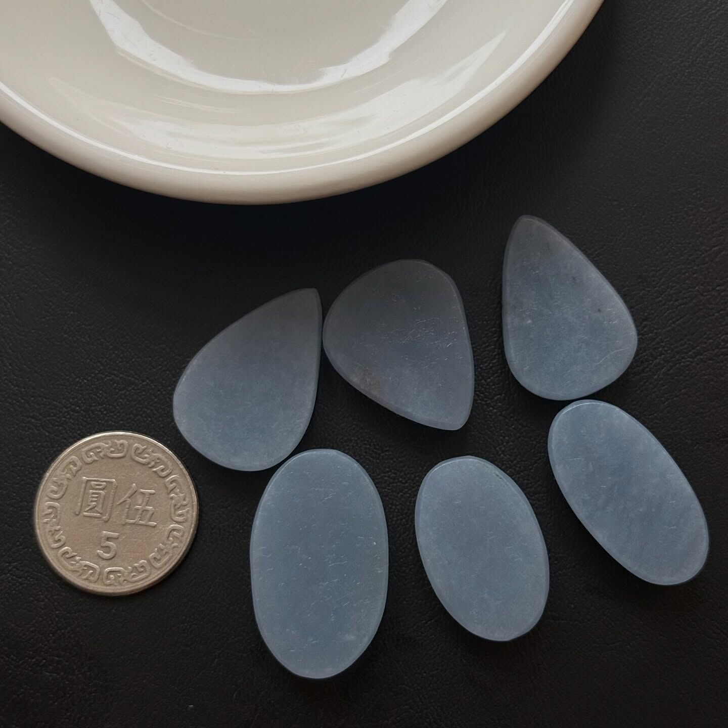 [原石] 天使石 （有拋光） 水晶蛋面 水晶墜面