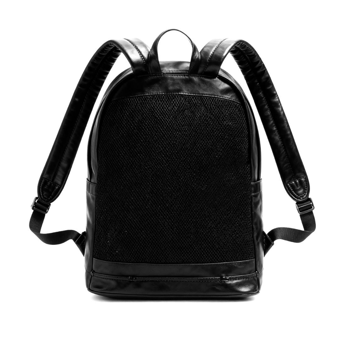 無雙之虎刺繡真皮後背包