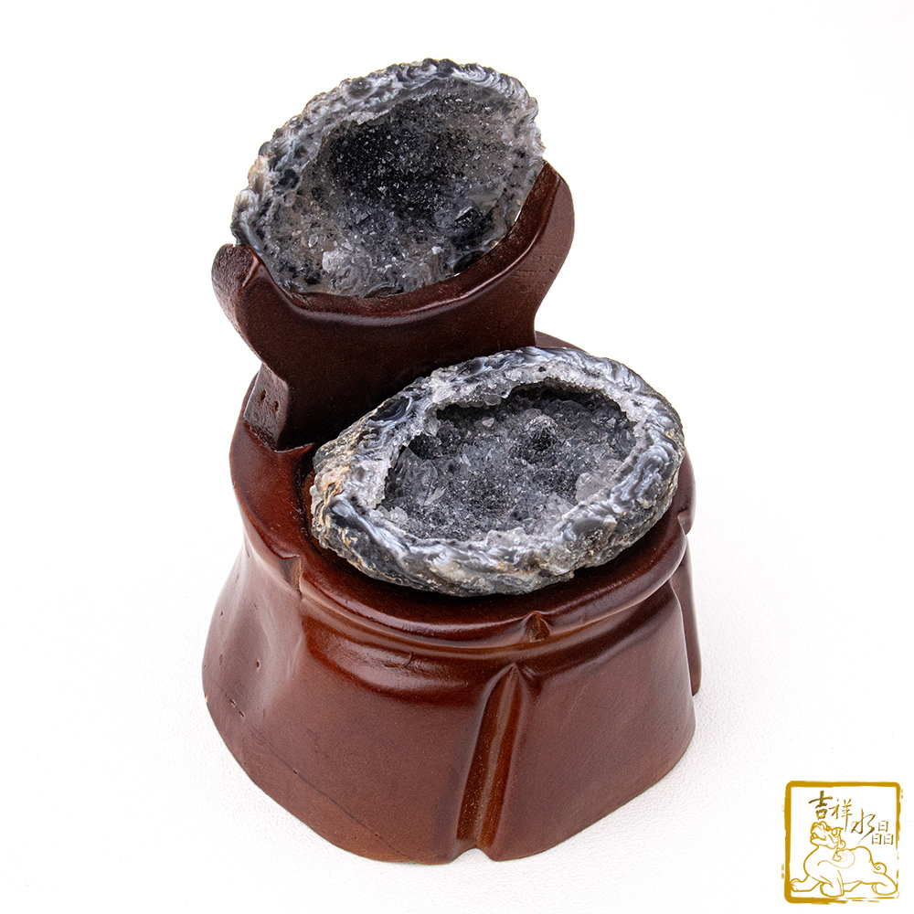 瑪瑙聚寶盆 319g 事業人緣