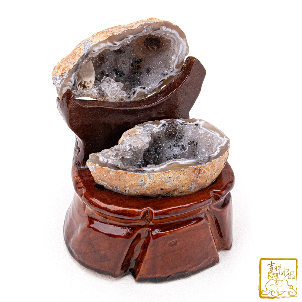 瑪瑙聚寶盆243g 穩定心緒【吉祥水晶專賣店】