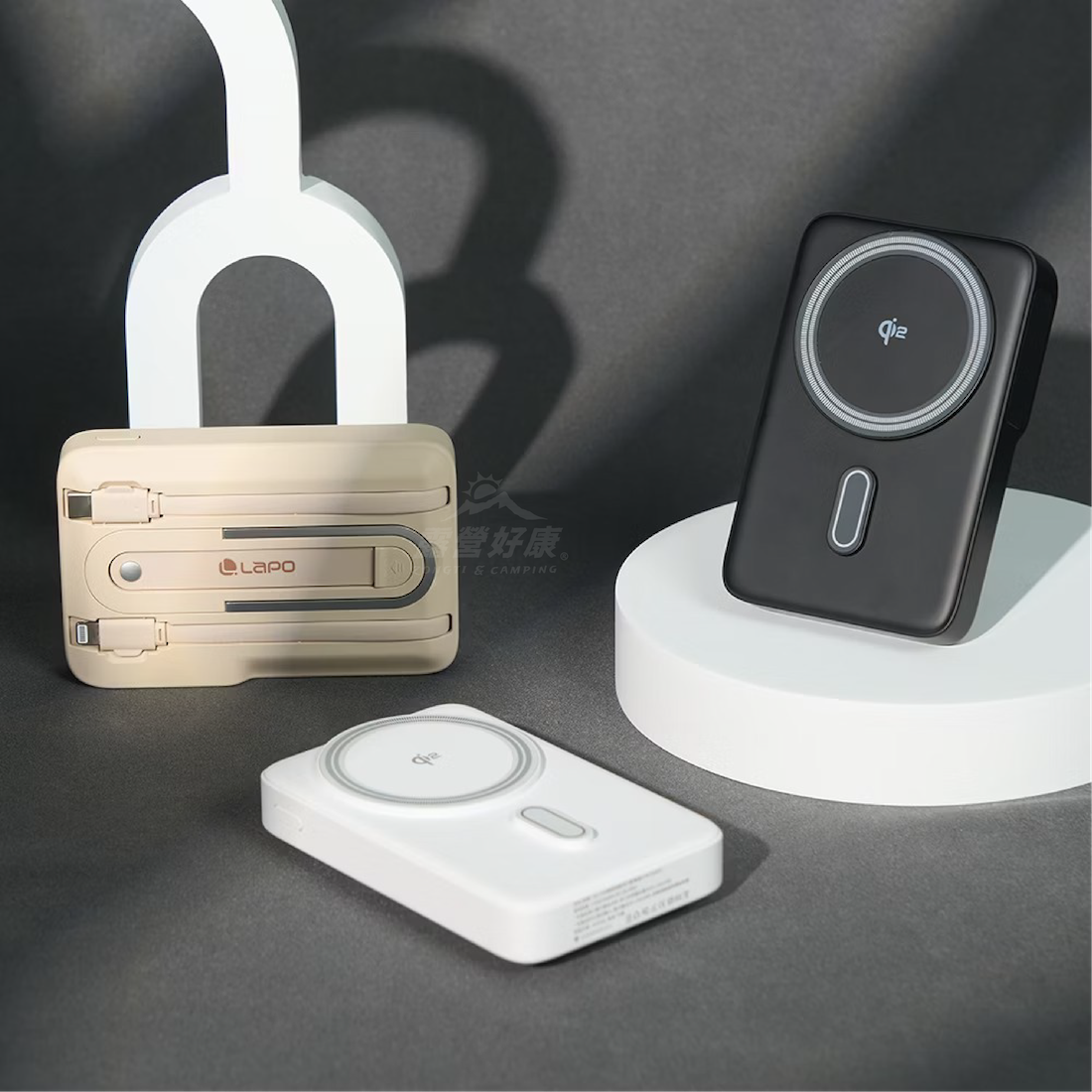 【LaPO】Qi2 15W磁吸無線充行動電源