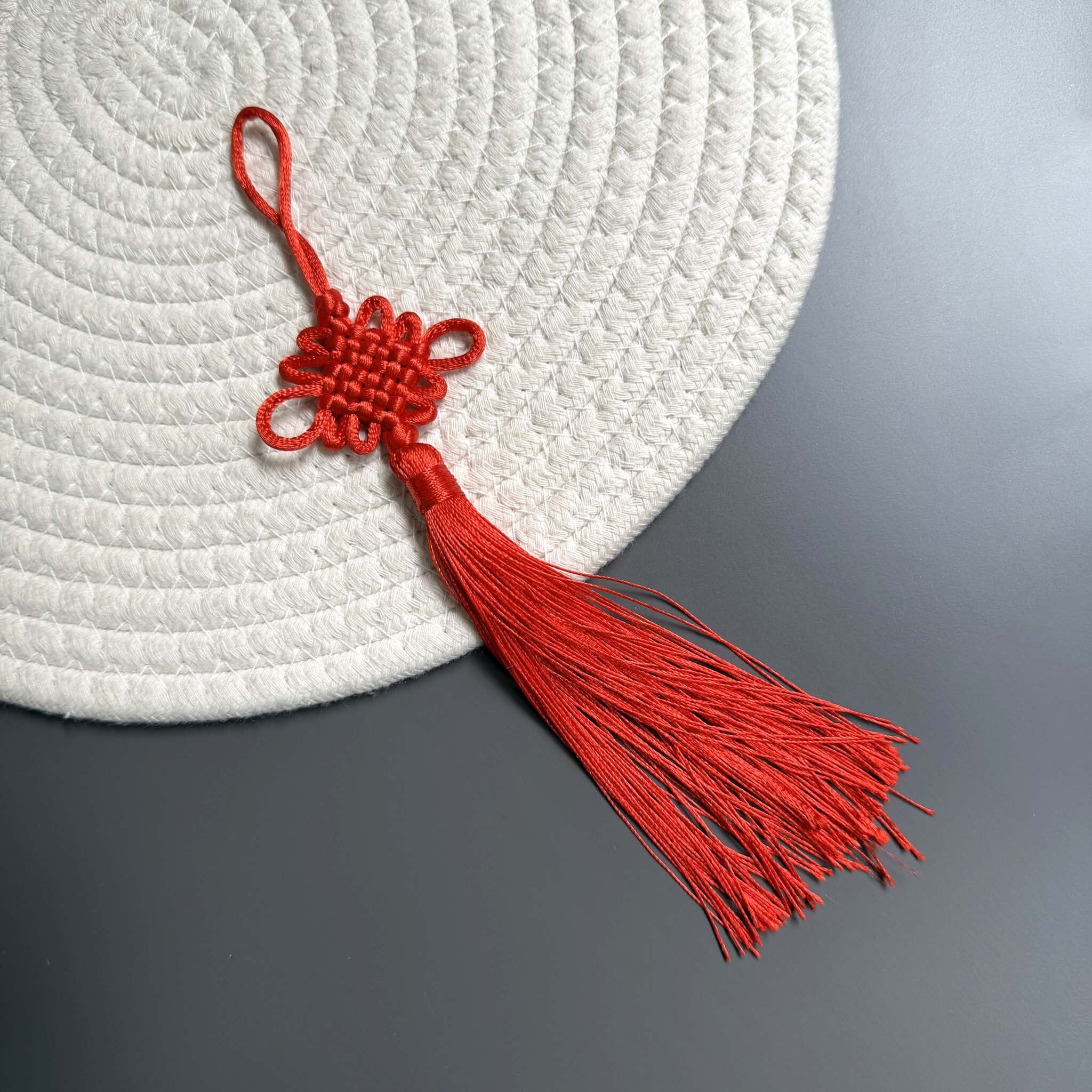 中國結流蘇吊飾 (單個)