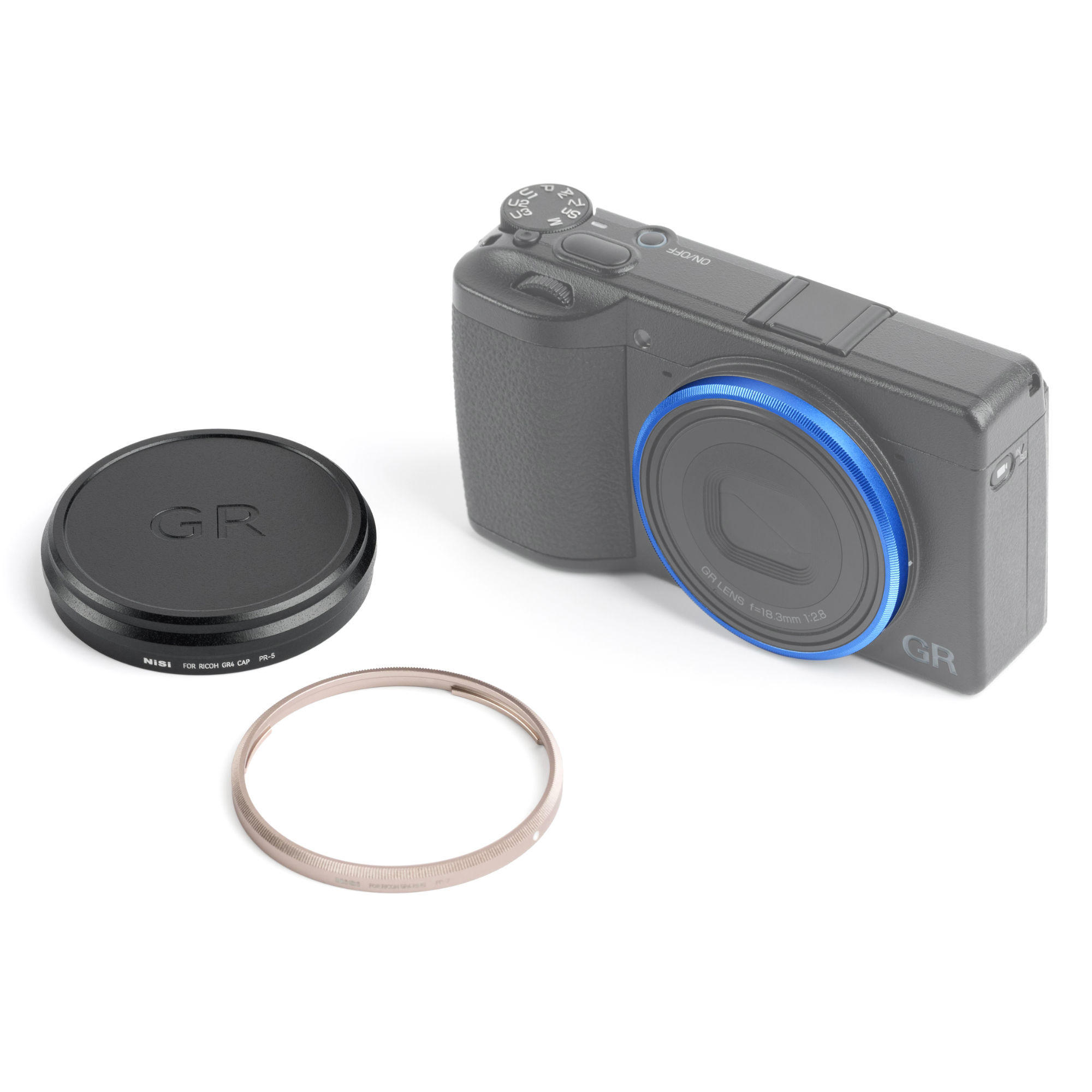 NiSi Ricoh GR4 Series Ring With Cap Kit - Rainbow Store