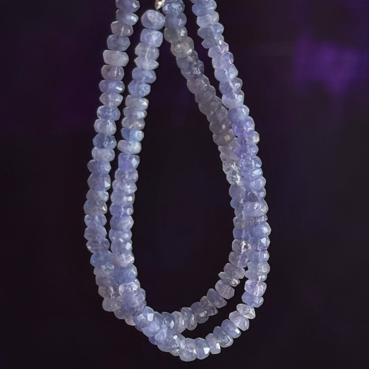 [原石] 坦桑石 / 丹泉石 925銀手鏈