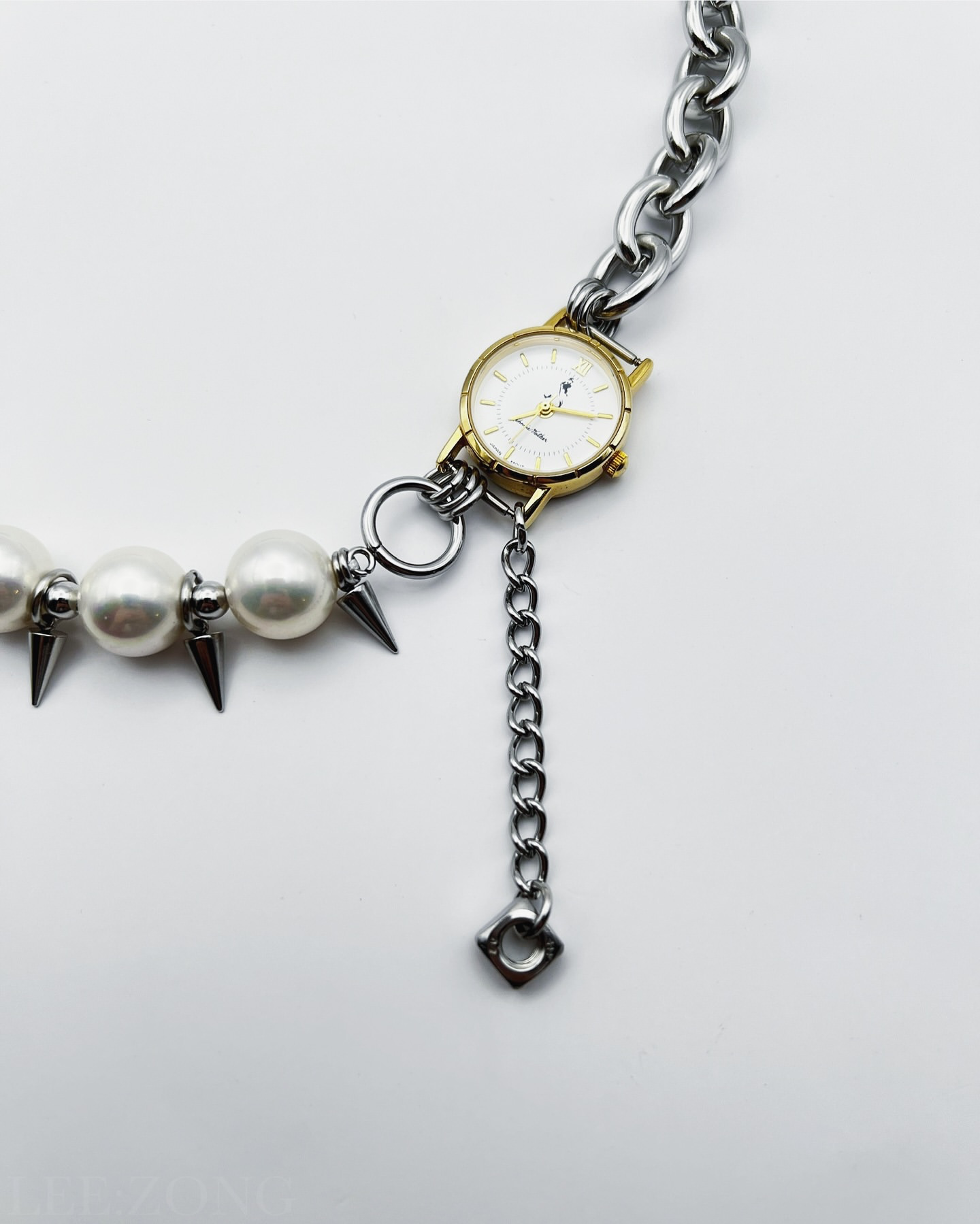 LZ.Studio 錶頭褲鏈（珍珠款）