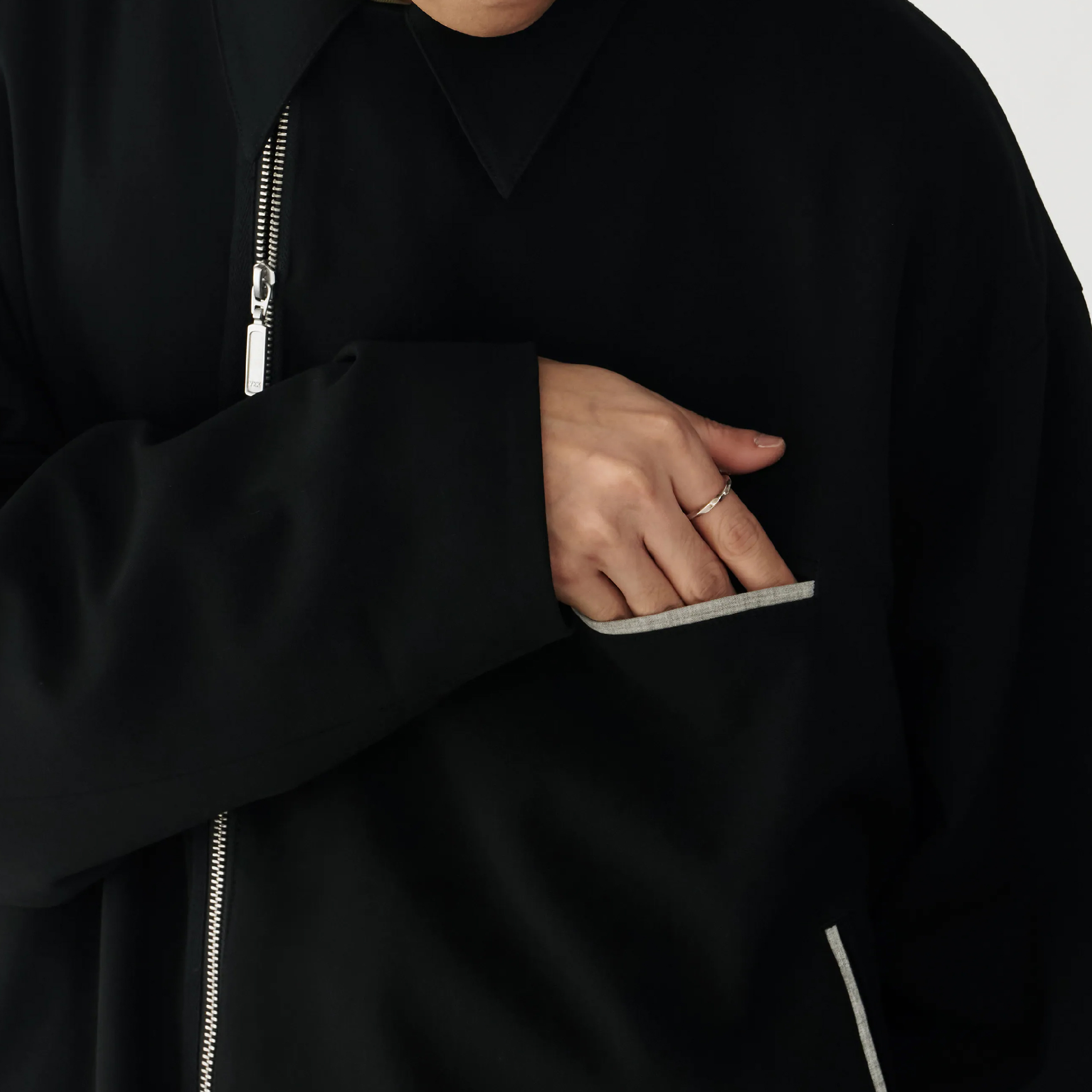 MELSIGN x plain-me Meeting & Party Cropped Jacket