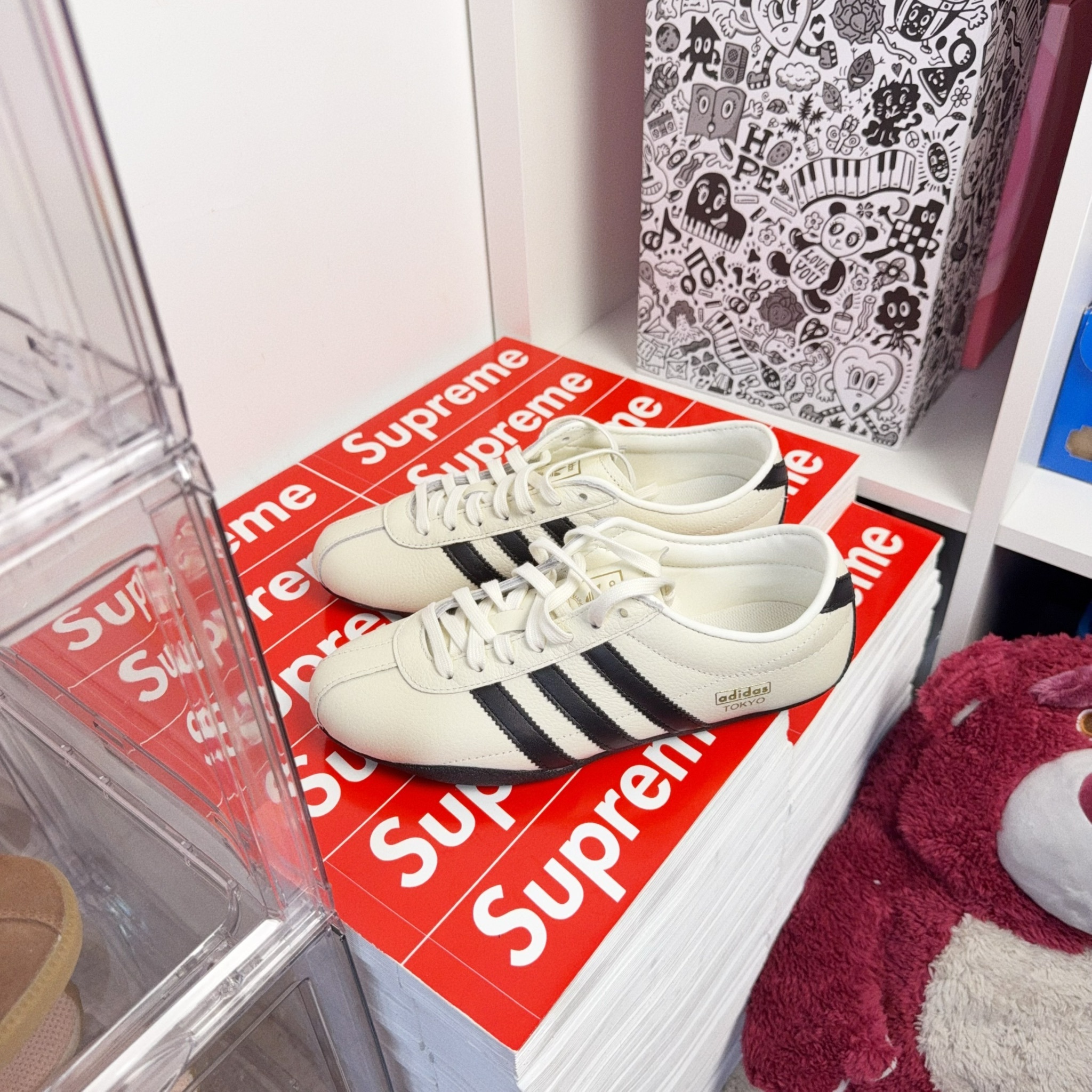 Adidas Originals Tokyo 日本限定 東京 白巧克力 奶油色 皮革 生膠 薄底 復古鞋 JQ0597