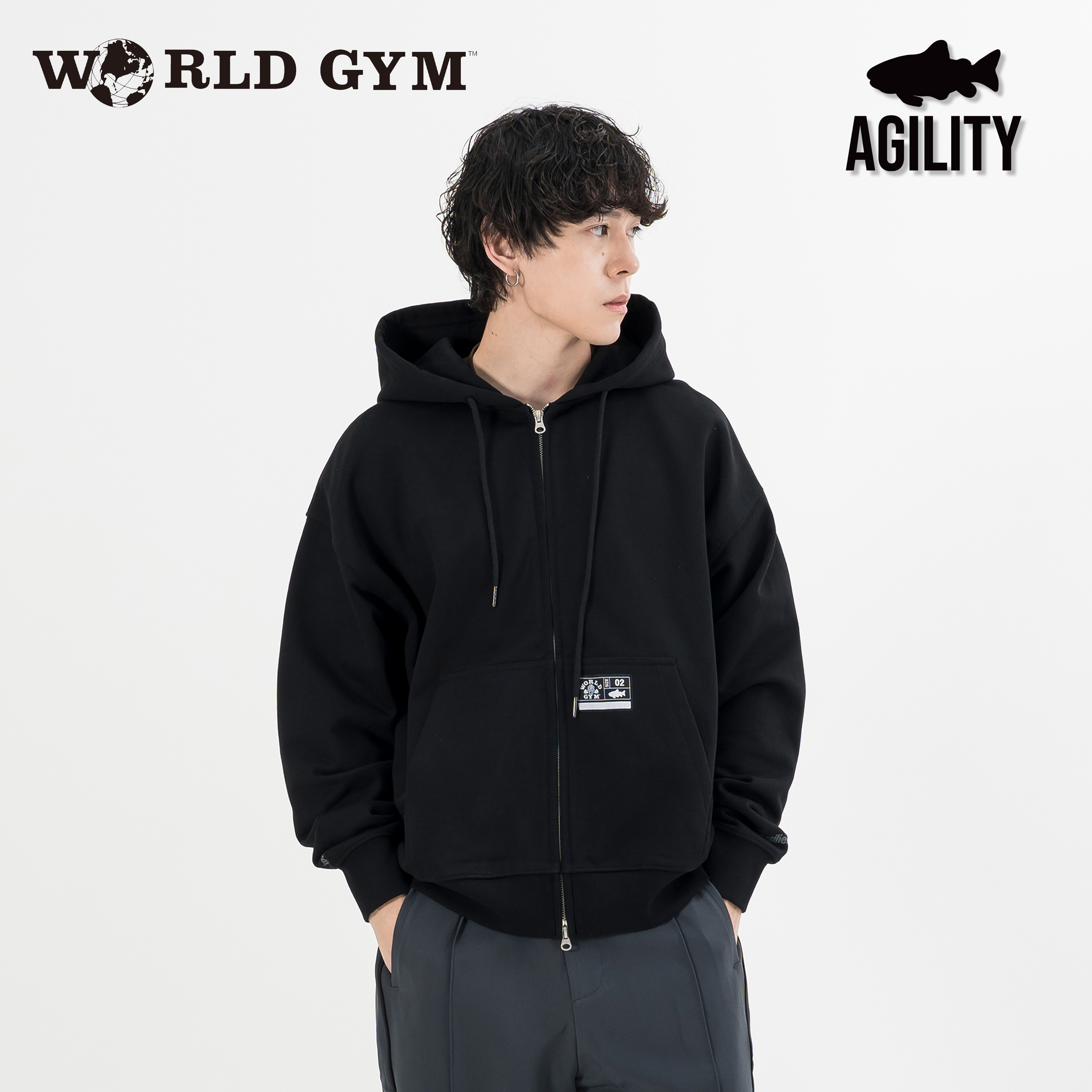 WG x AGILITY "WORLDGILITY" Zip Jacket 連帽外套 [AG-WG-4]