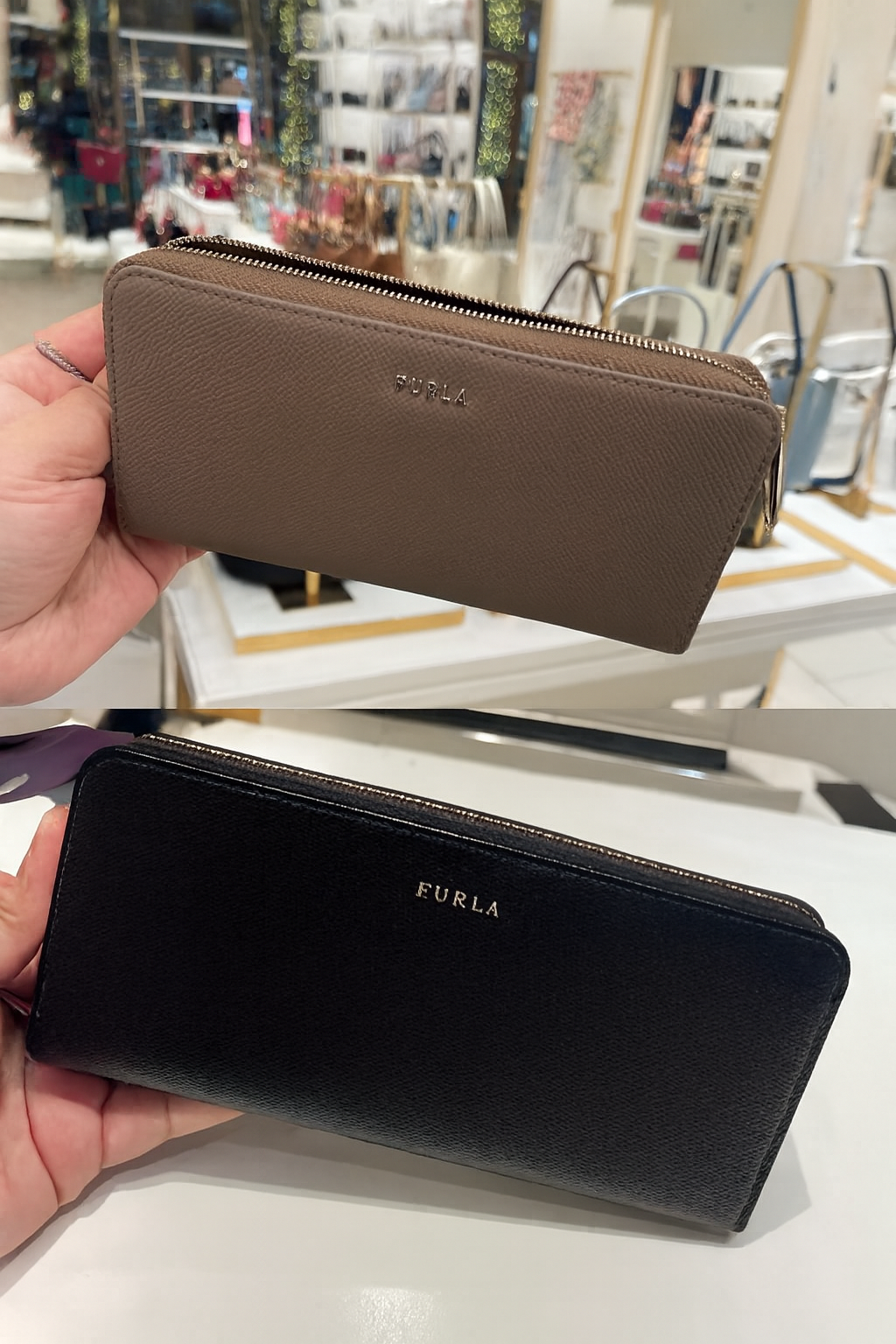 【預購】Furla K112102 拉鏈長銀包