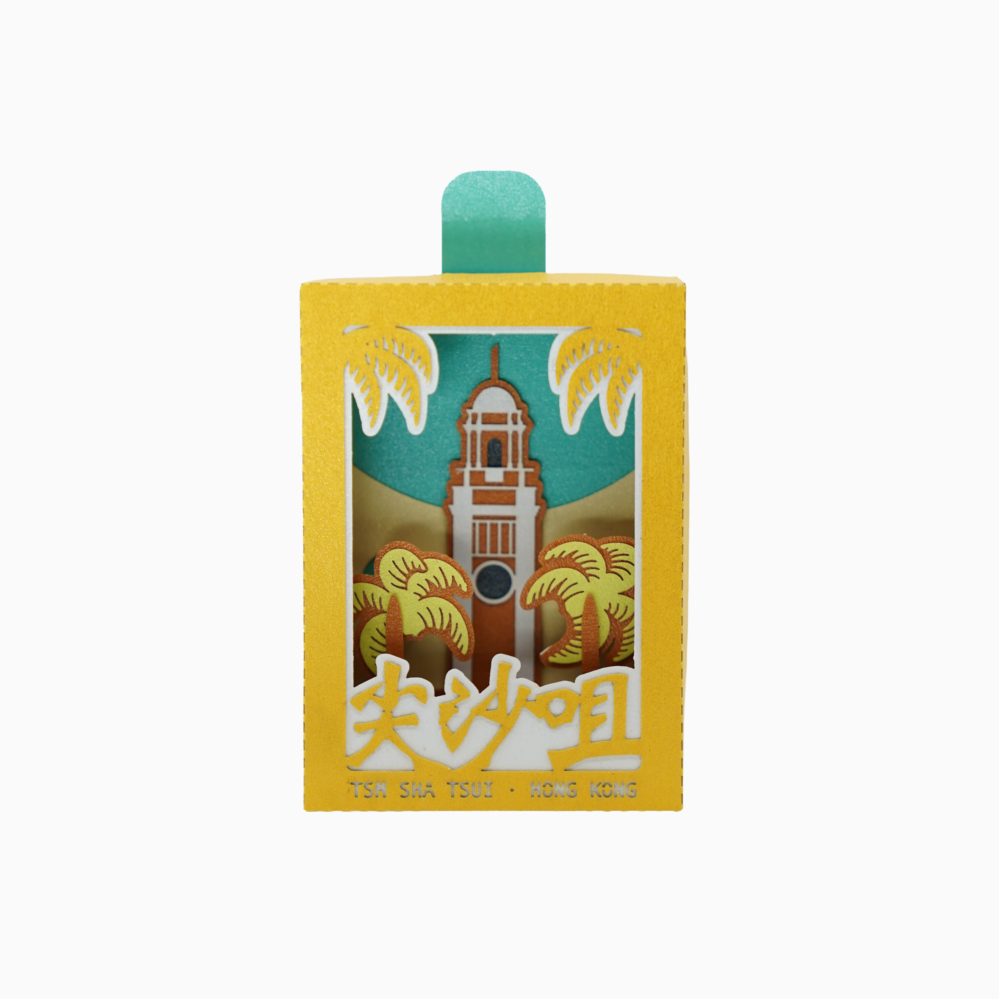 機關紙藝：火柴盒冰箱貼 - 尖沙咀