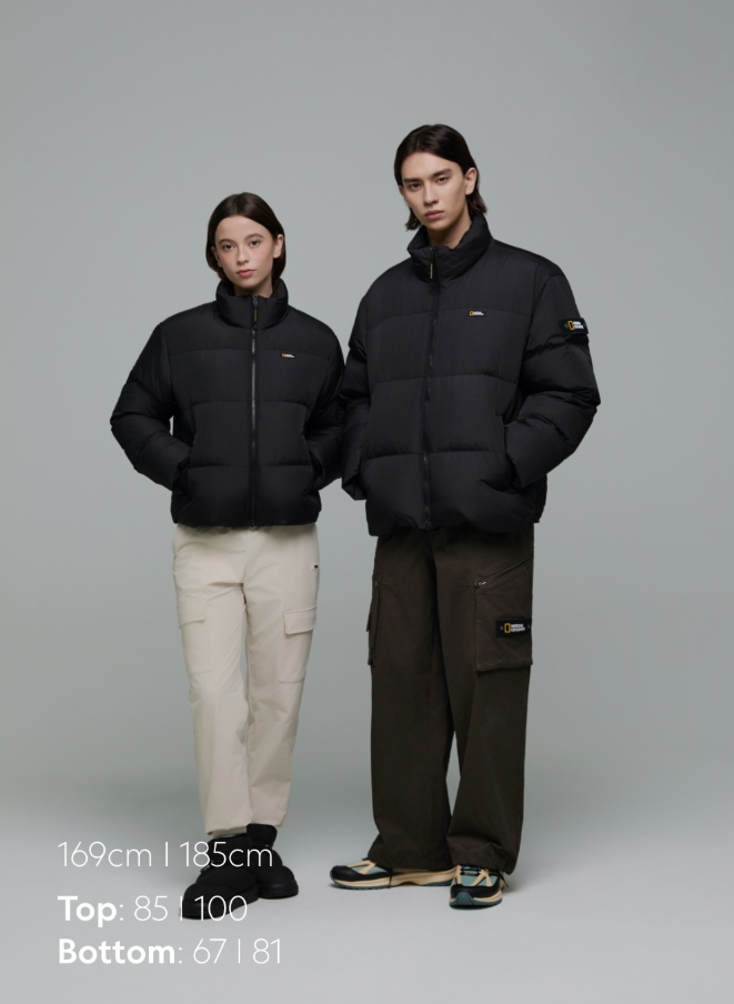 【韓國預購】AKR112017 National Geographic Rayman 短款羽絨外套 (N244UDW910)