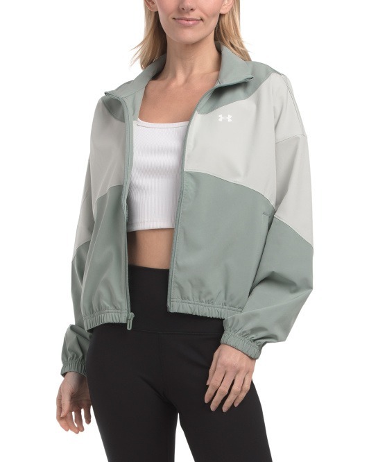 【現貨】UNDER ARMOUR K1121705 Rival Woven Jacket 女裝外套