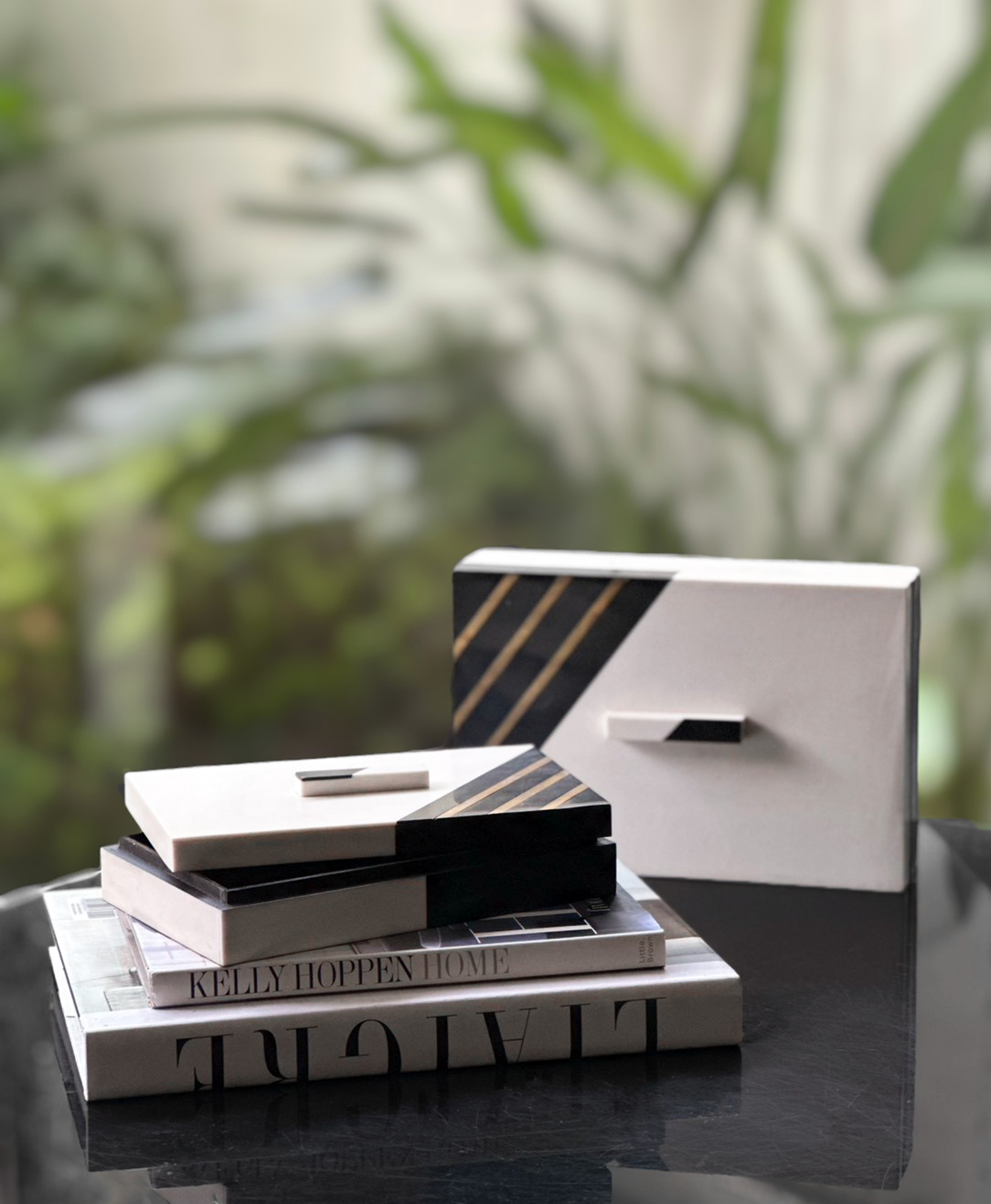 晝夜金線飾品盒