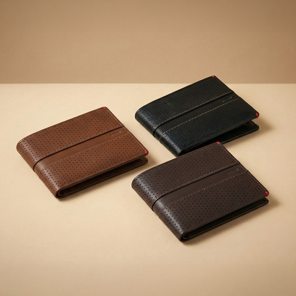 Sport Tourer 真皮翻轉證件格皮夾 (多色可選)
