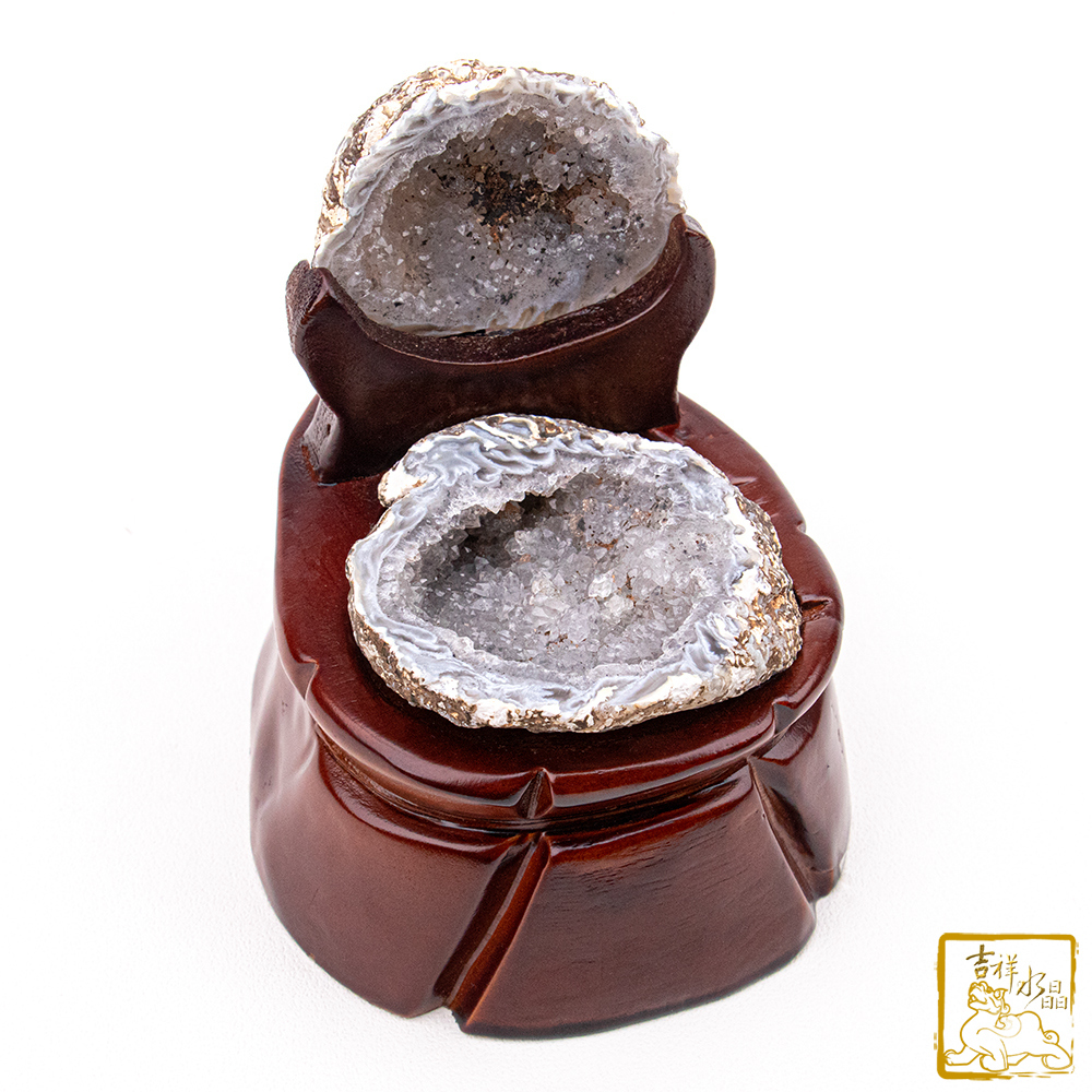 瑪瑙聚寶盆 450g 聚財氣