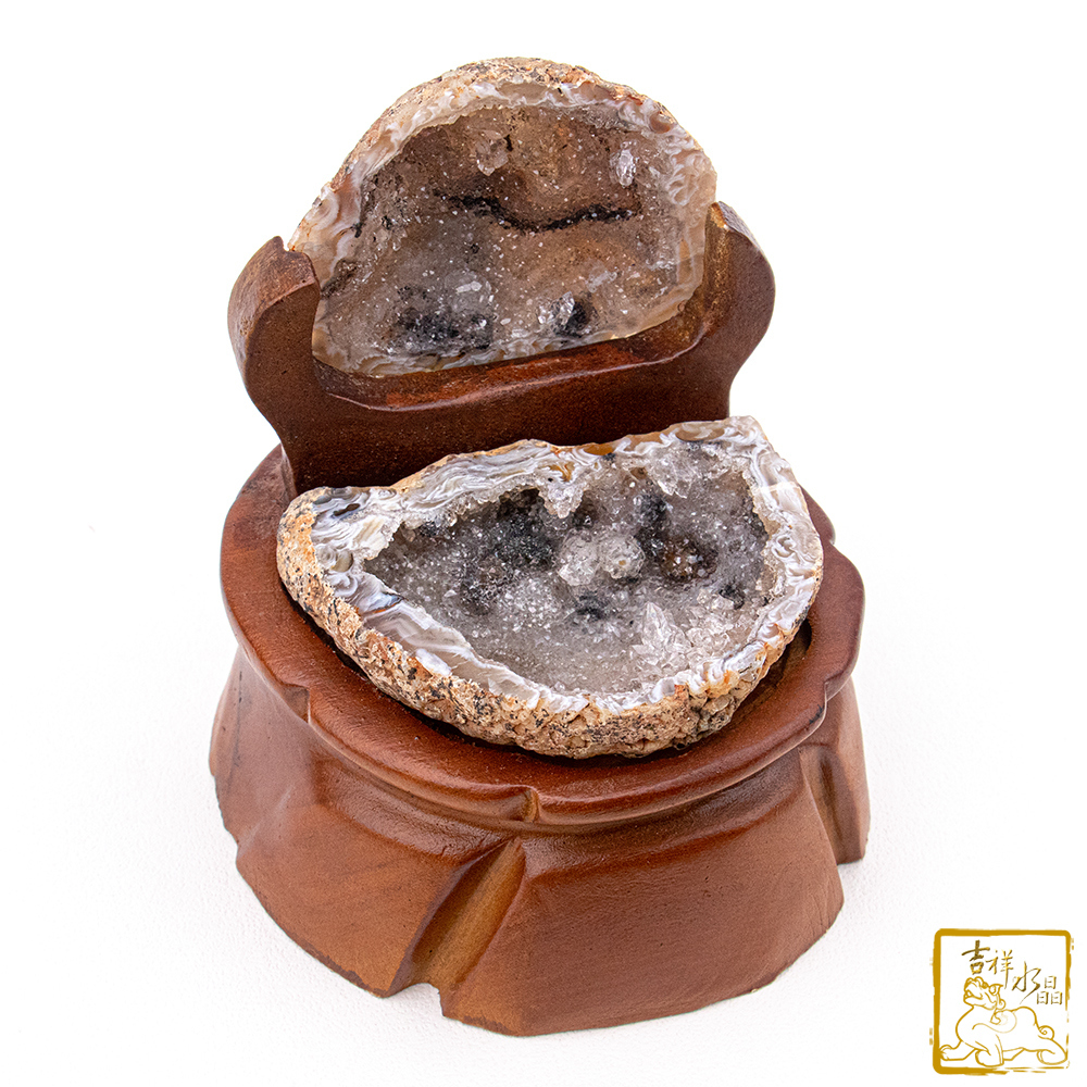 瑪瑙聚寶盆 311g 聚財氣