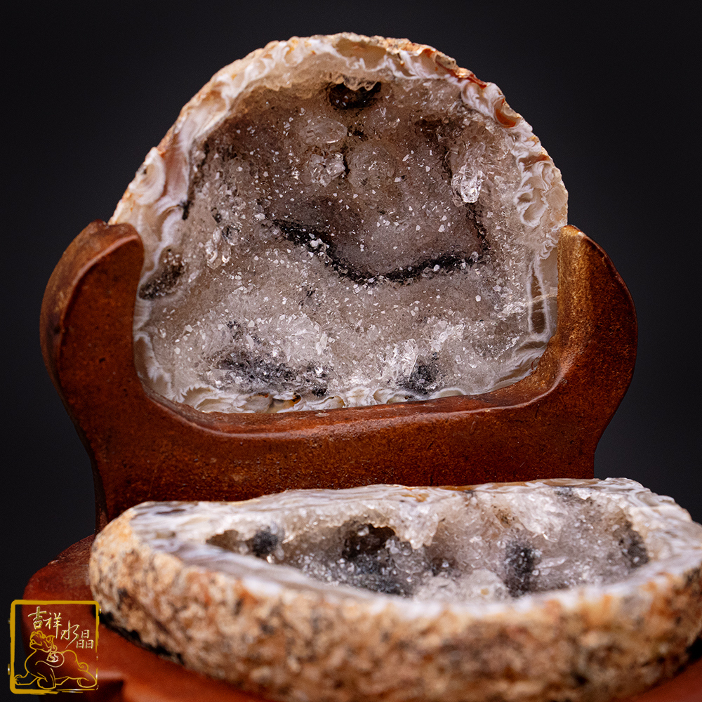 瑪瑙聚寶盆 311g 聚財氣