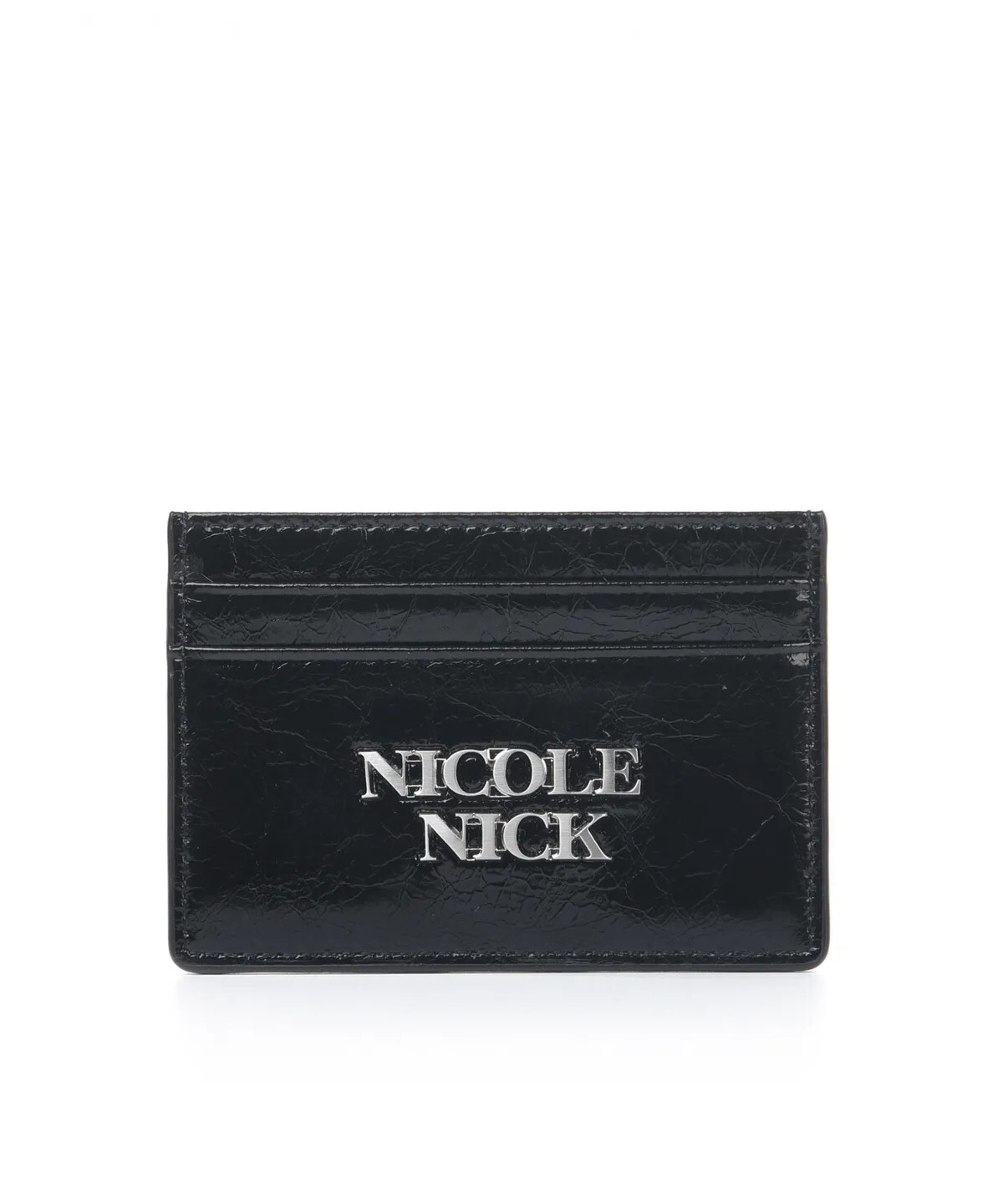 <快速出貨>🇰🇷 Nick&nicole 軟皮質 金屬LOGO 卡夾
