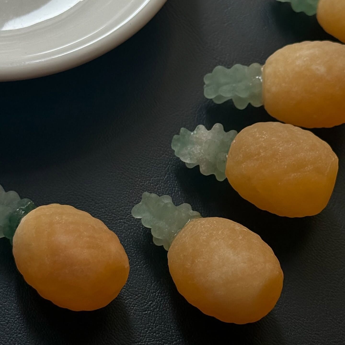 [原石] 芒果方解石 小鳳梨