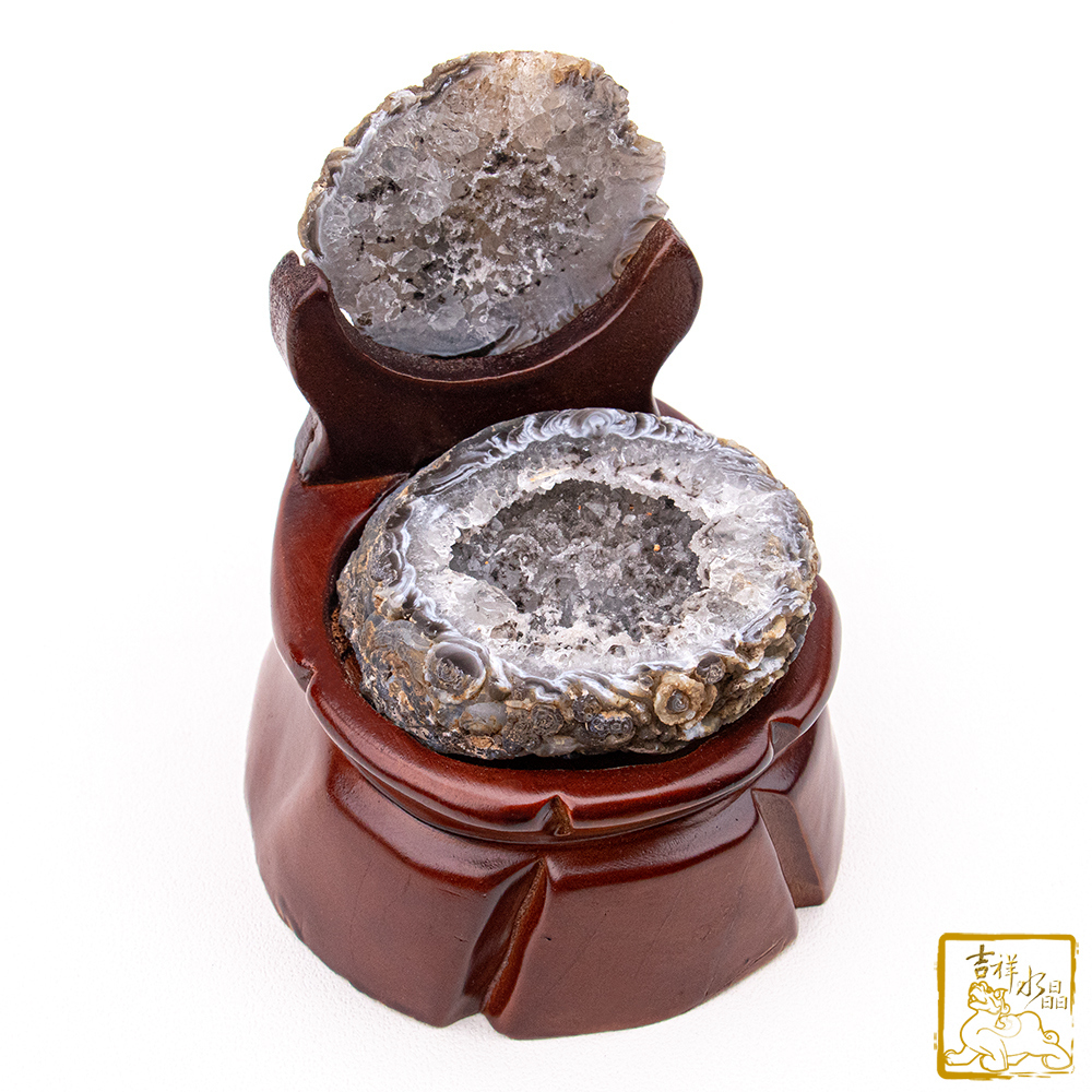 瑪瑙聚寶盆 432g 聚財氣