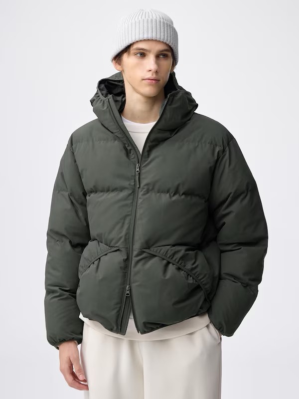 #代購 日本限定 GU 保暖連帽外套 三色 357984