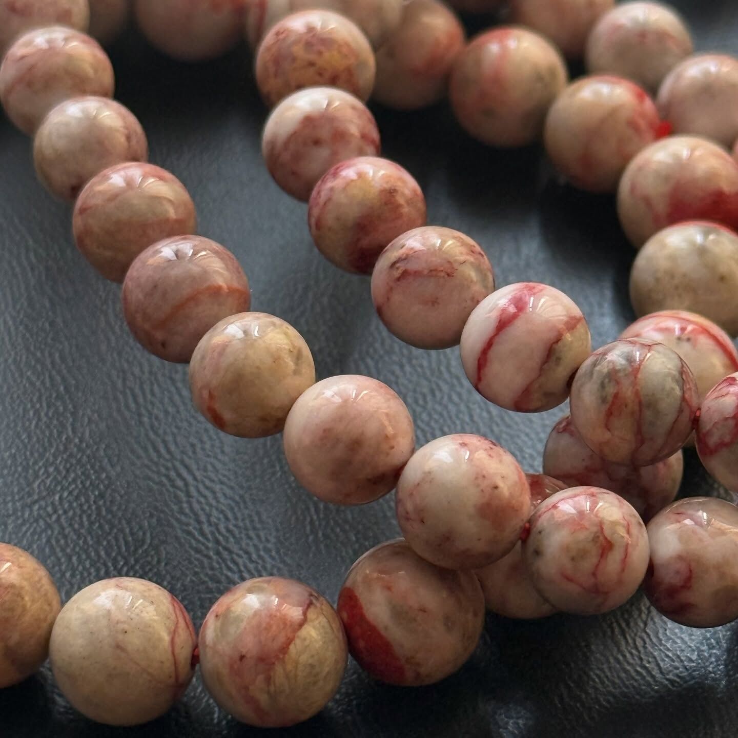 [原石] 原礦硃砂 水晶手串