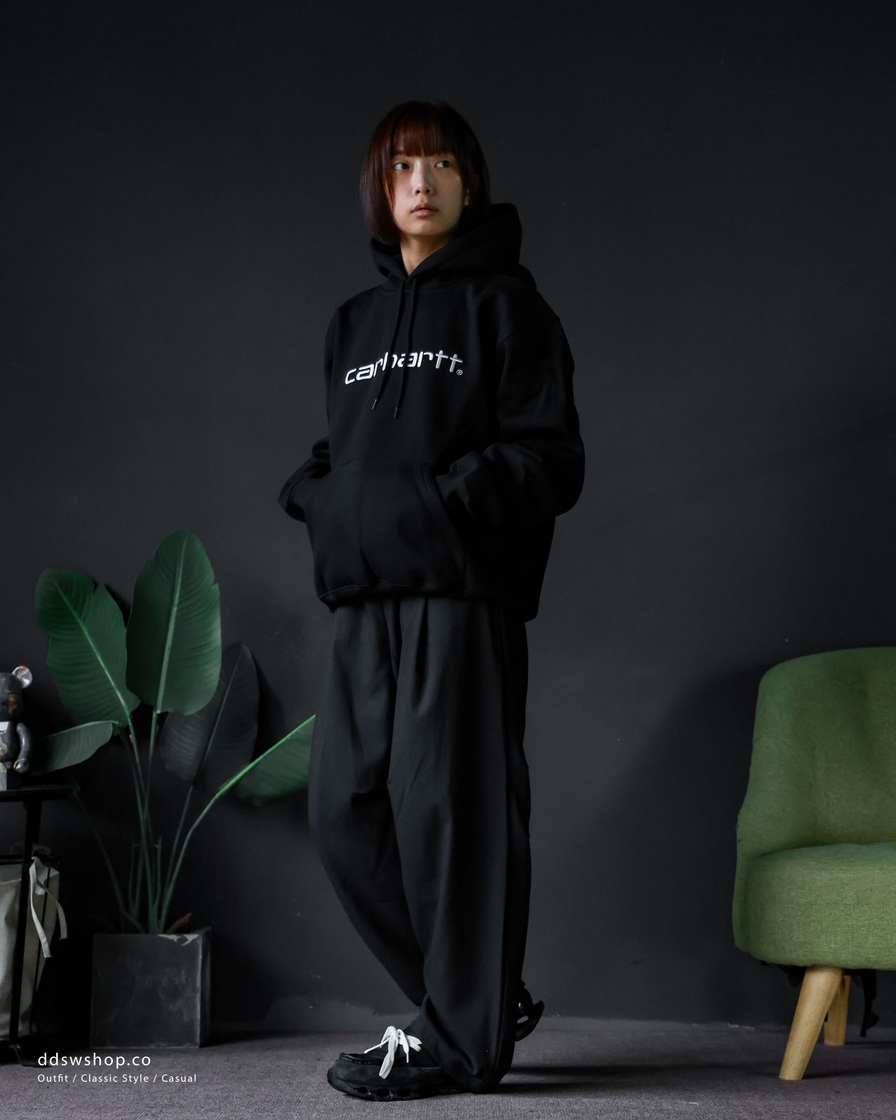 Carhartt WIP Hoodie 刺繡 經典款