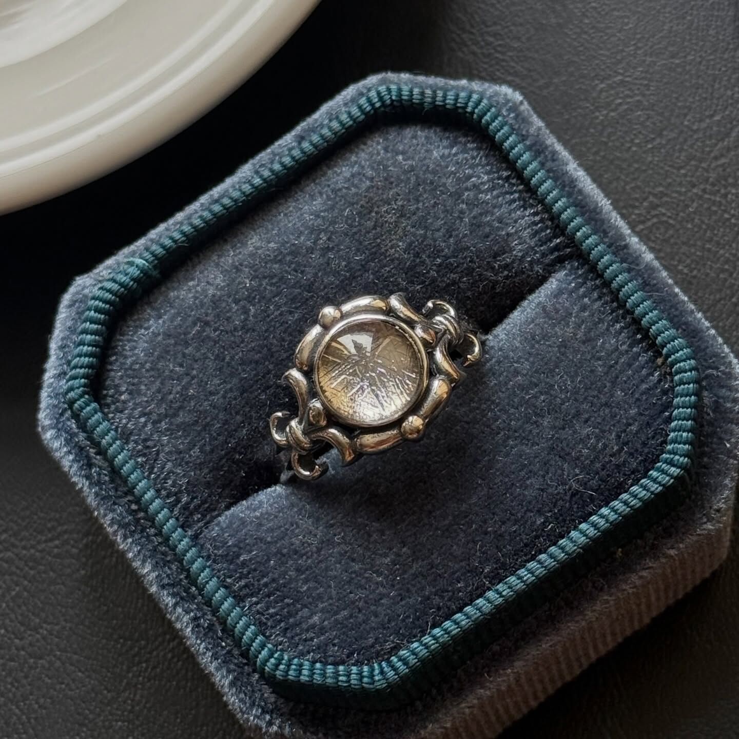 [原石] 鐵隕石 / 天鐵 925銀戒指