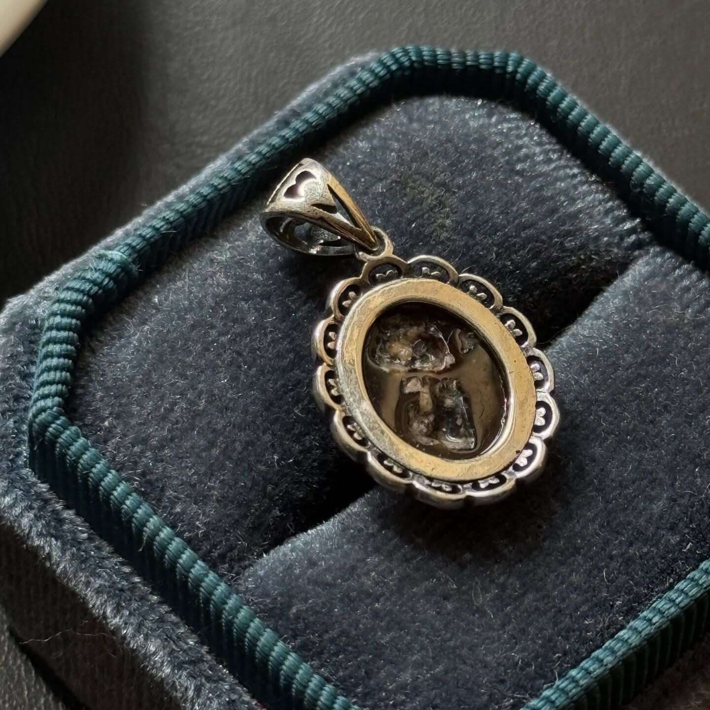 [原石] 墨西哥火瑪瑙 925銀 項鍊吊墜