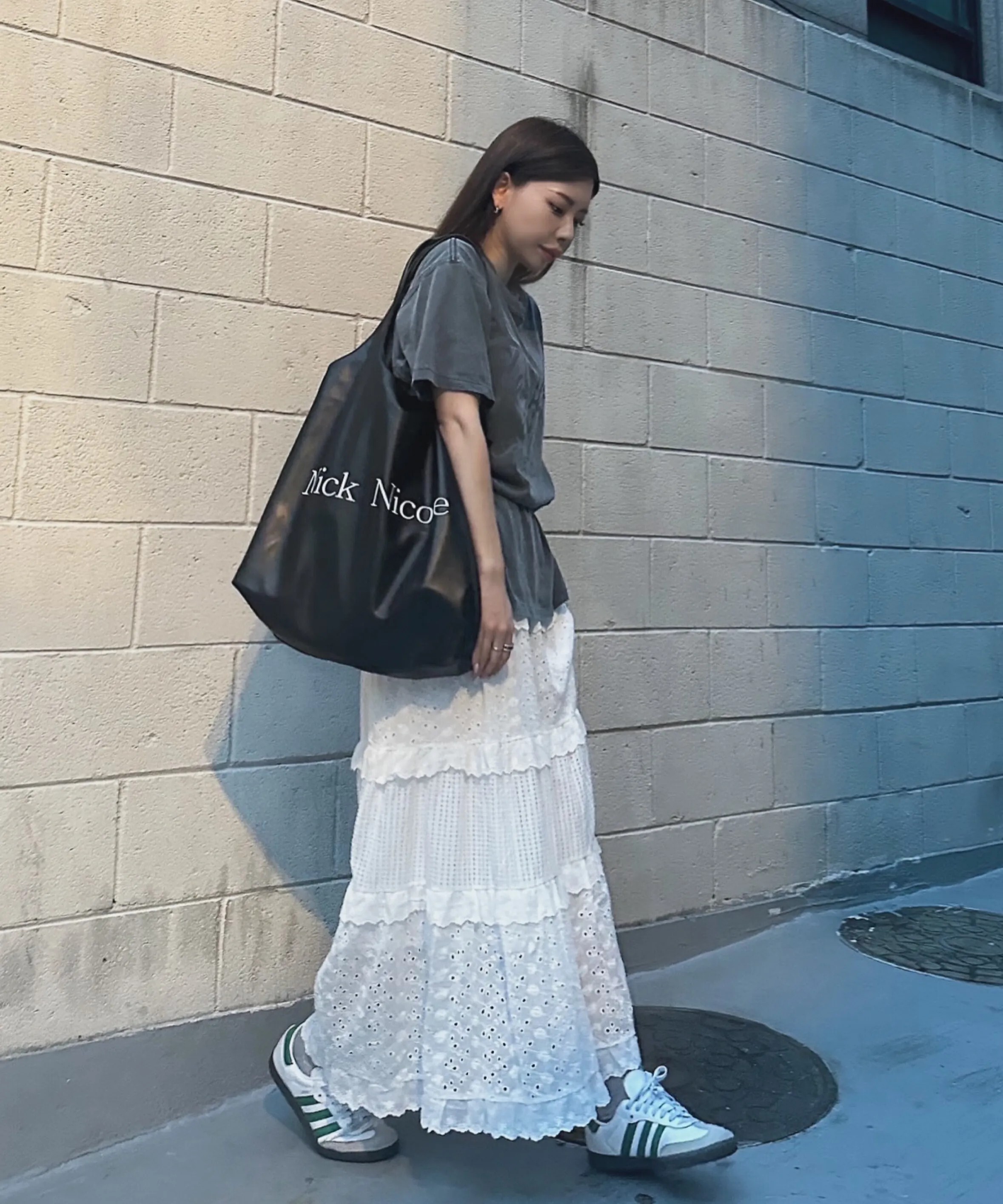 <快速出貨>🇰🇷 Nick&nicole 大容量 皮革托特包