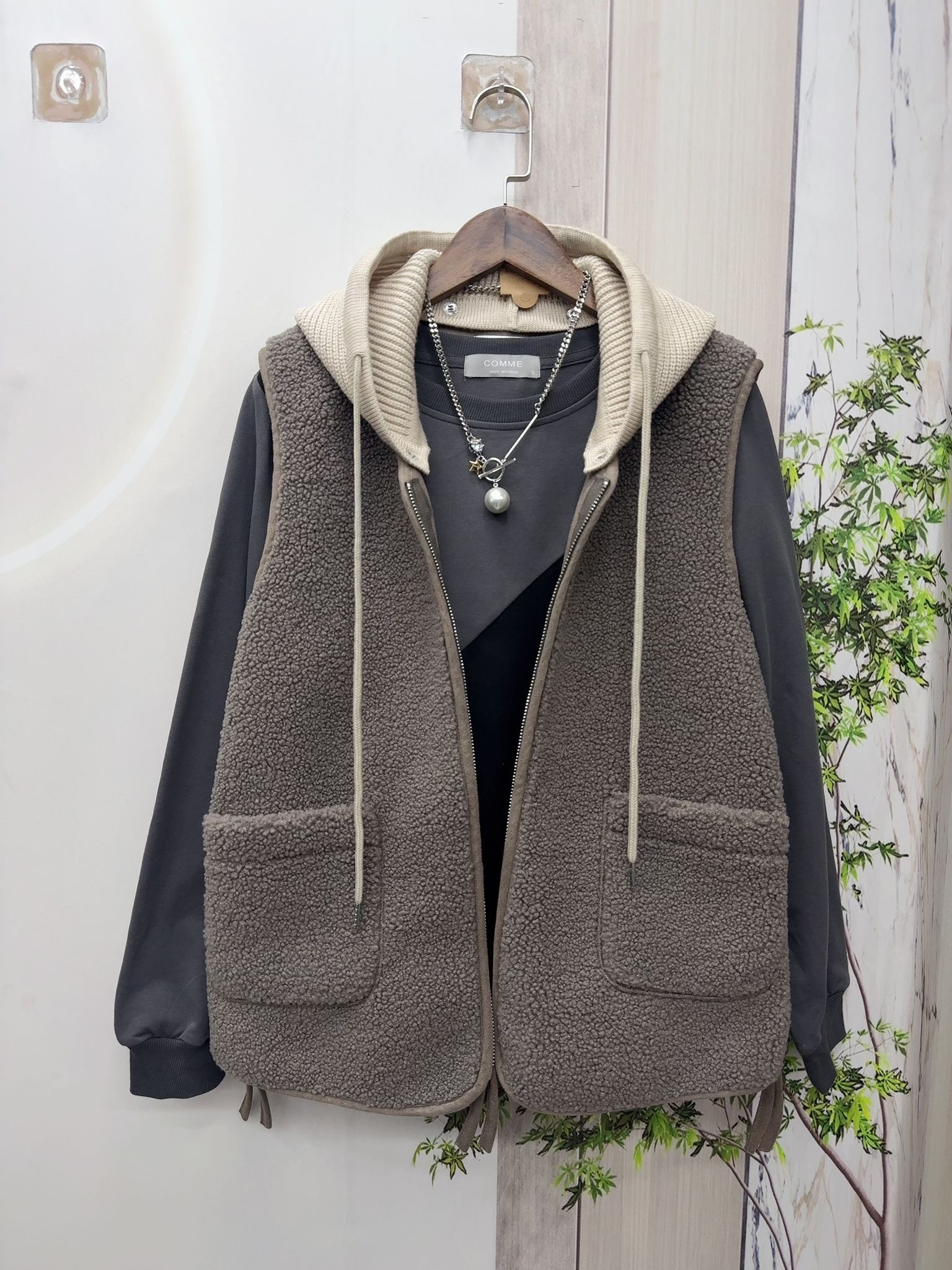 Mar 背心外套～124G