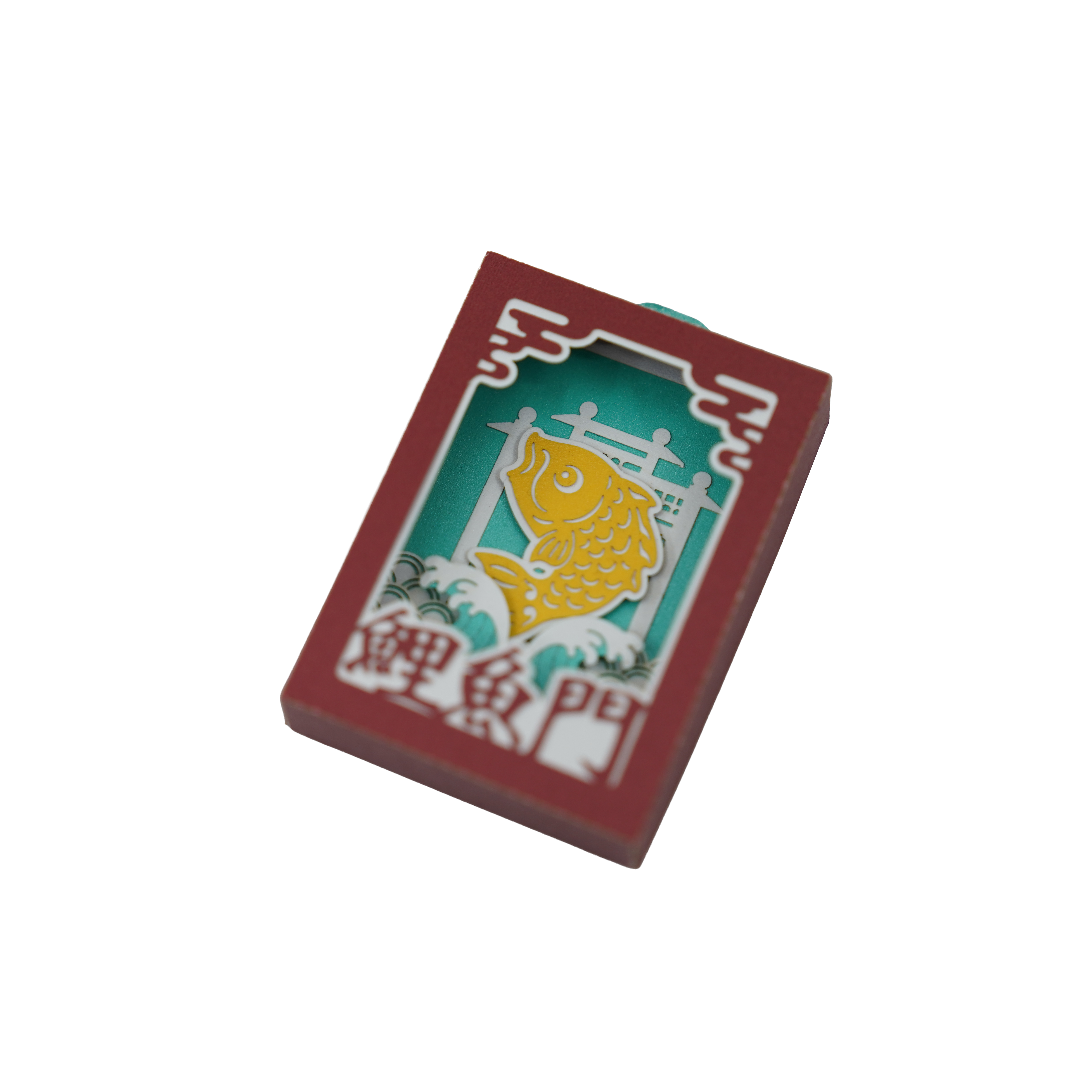 機關紙藝：火柴盒冰箱貼 - 鯉魚門