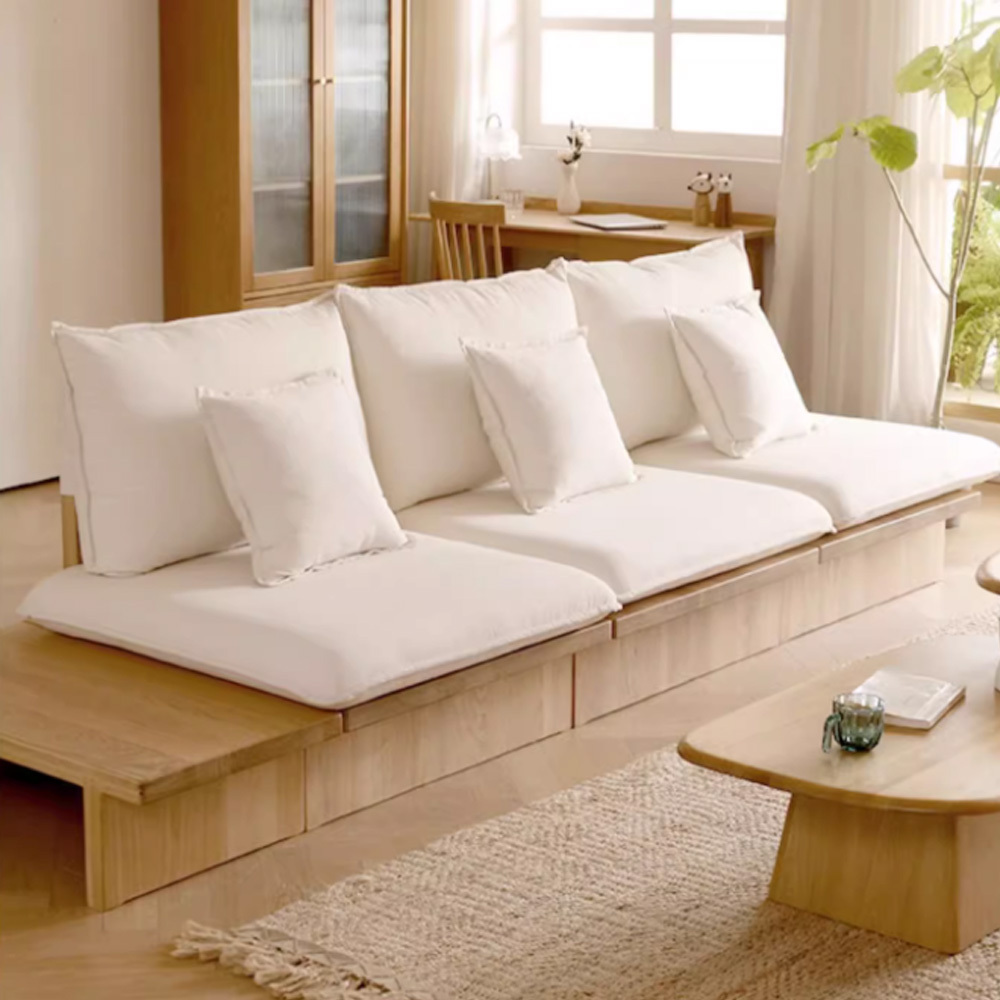 〖特惠款〗實木貼地沙發 FP-0023