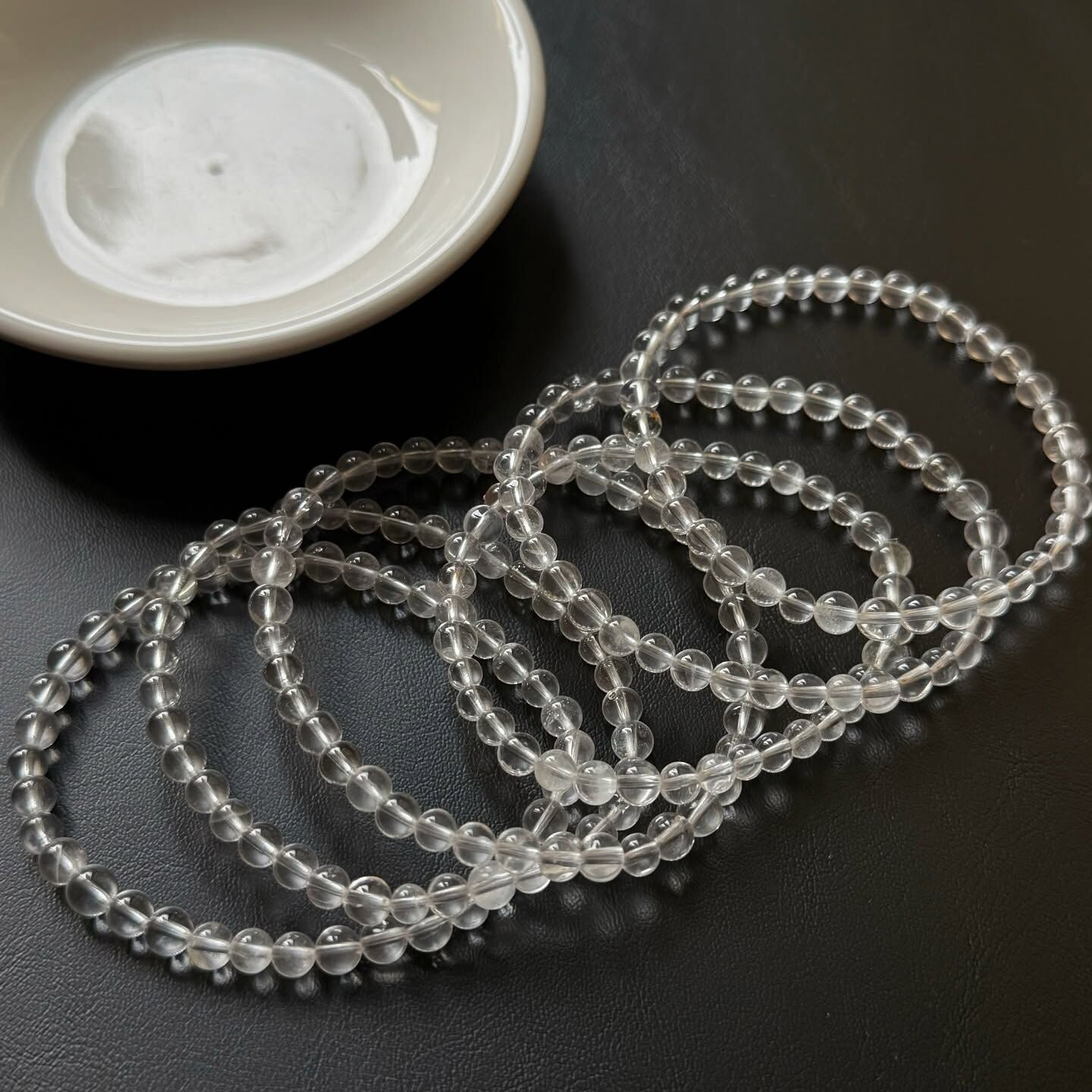 [原石] 白水晶 水晶手串