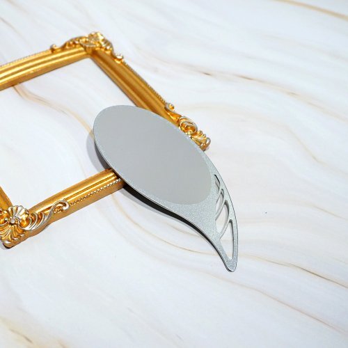 MARUTO 羽翼造型不鏽鋼手鏡 隨身鏡