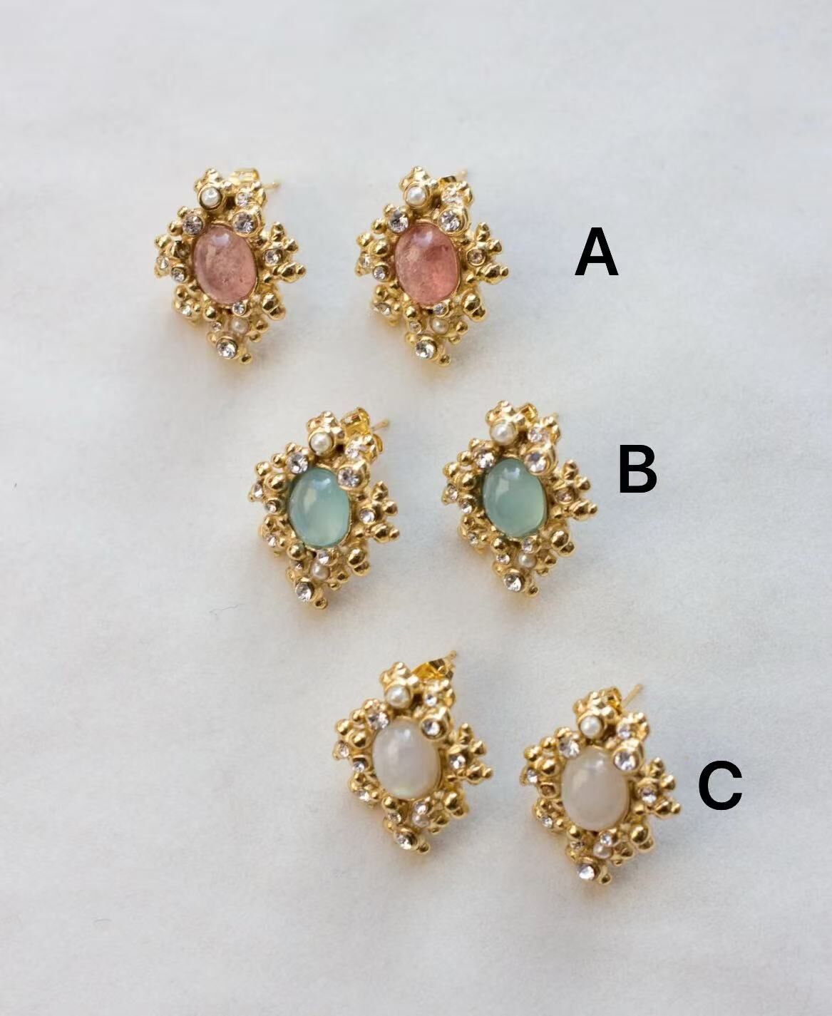 FL69 默認耳針款，如果需要耳夾請備注 -M