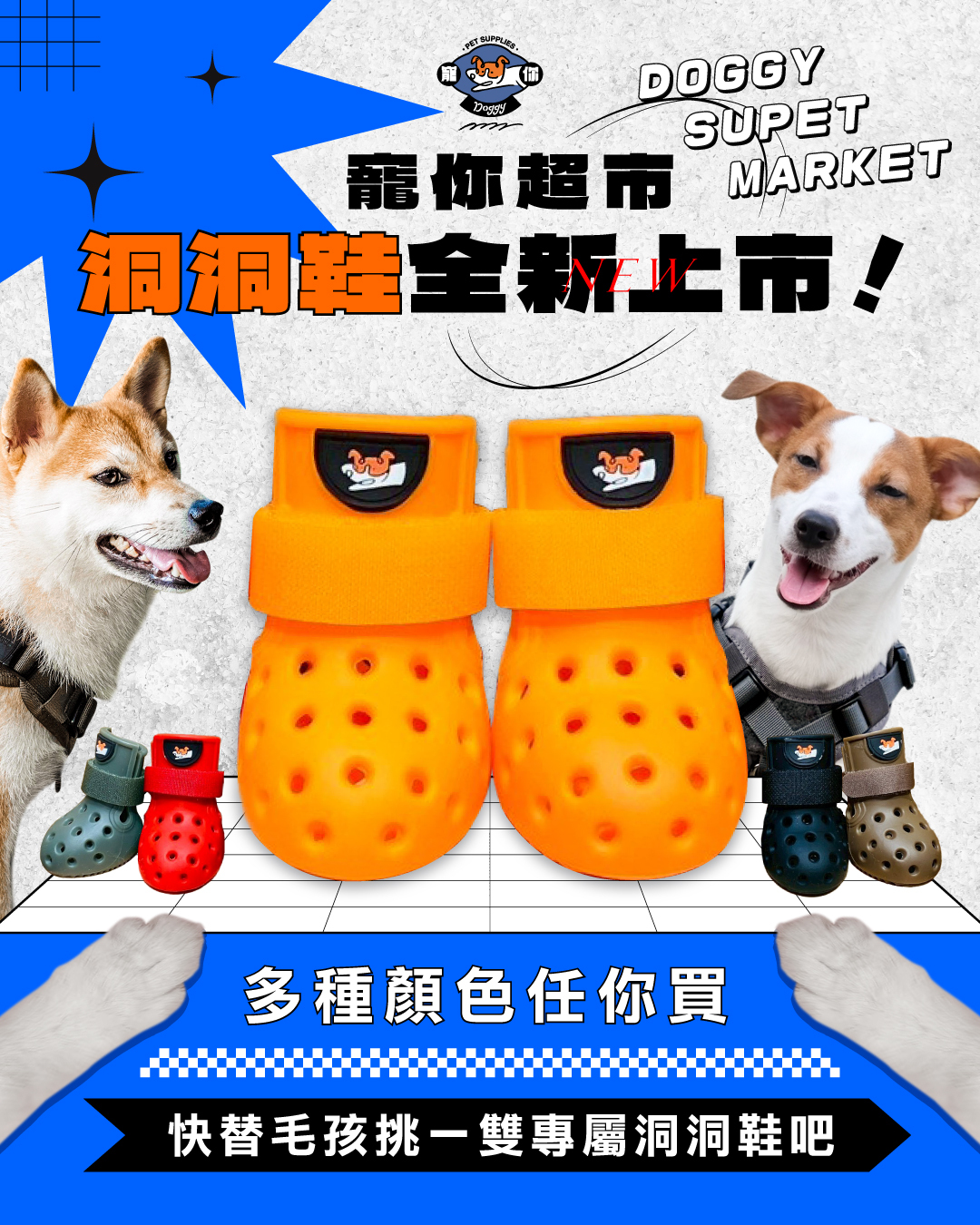 【 寵你超市 】 狗狗洞洞鞋