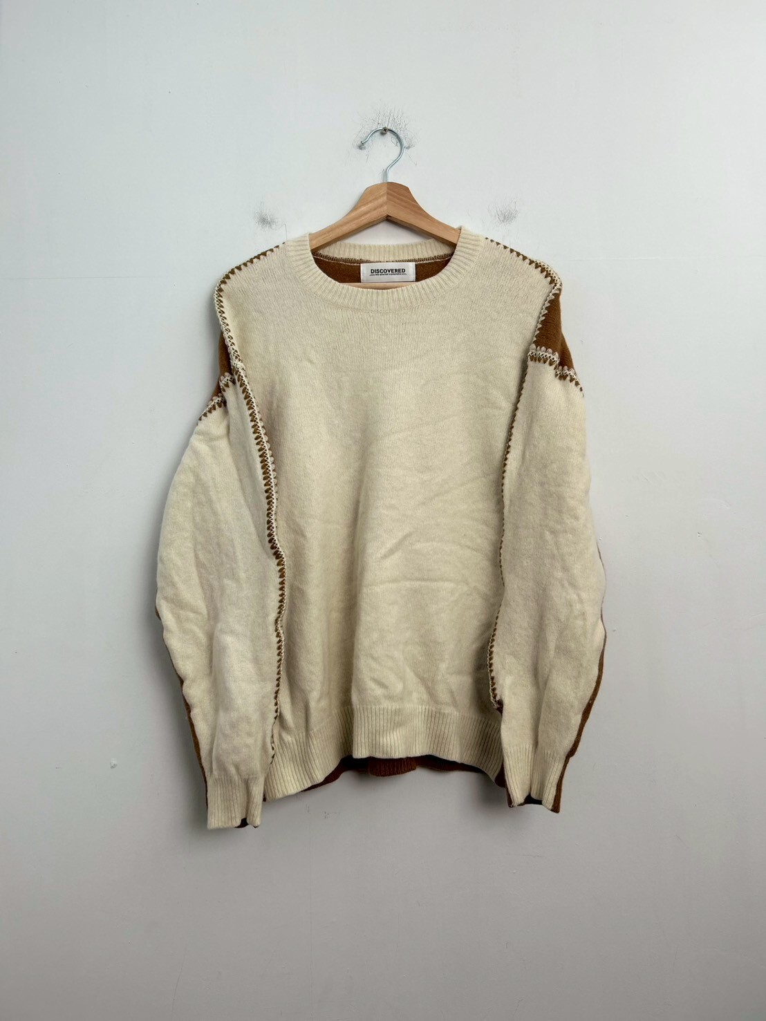 DISCOVERED / OPPOSITE SHELL STITCH KNIT SIZE 3