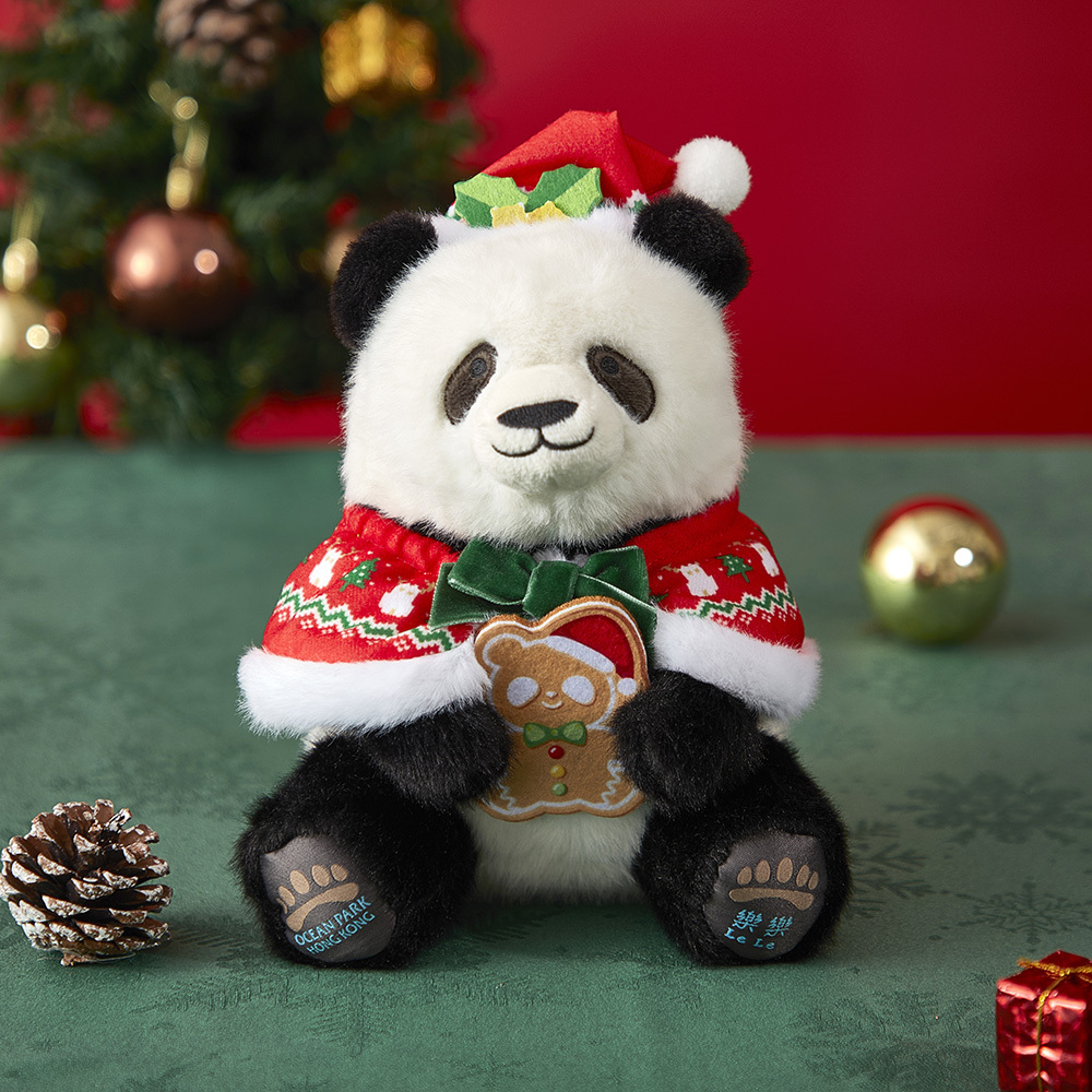 Plush Wear for 7" Panda Plush - Xmas Set