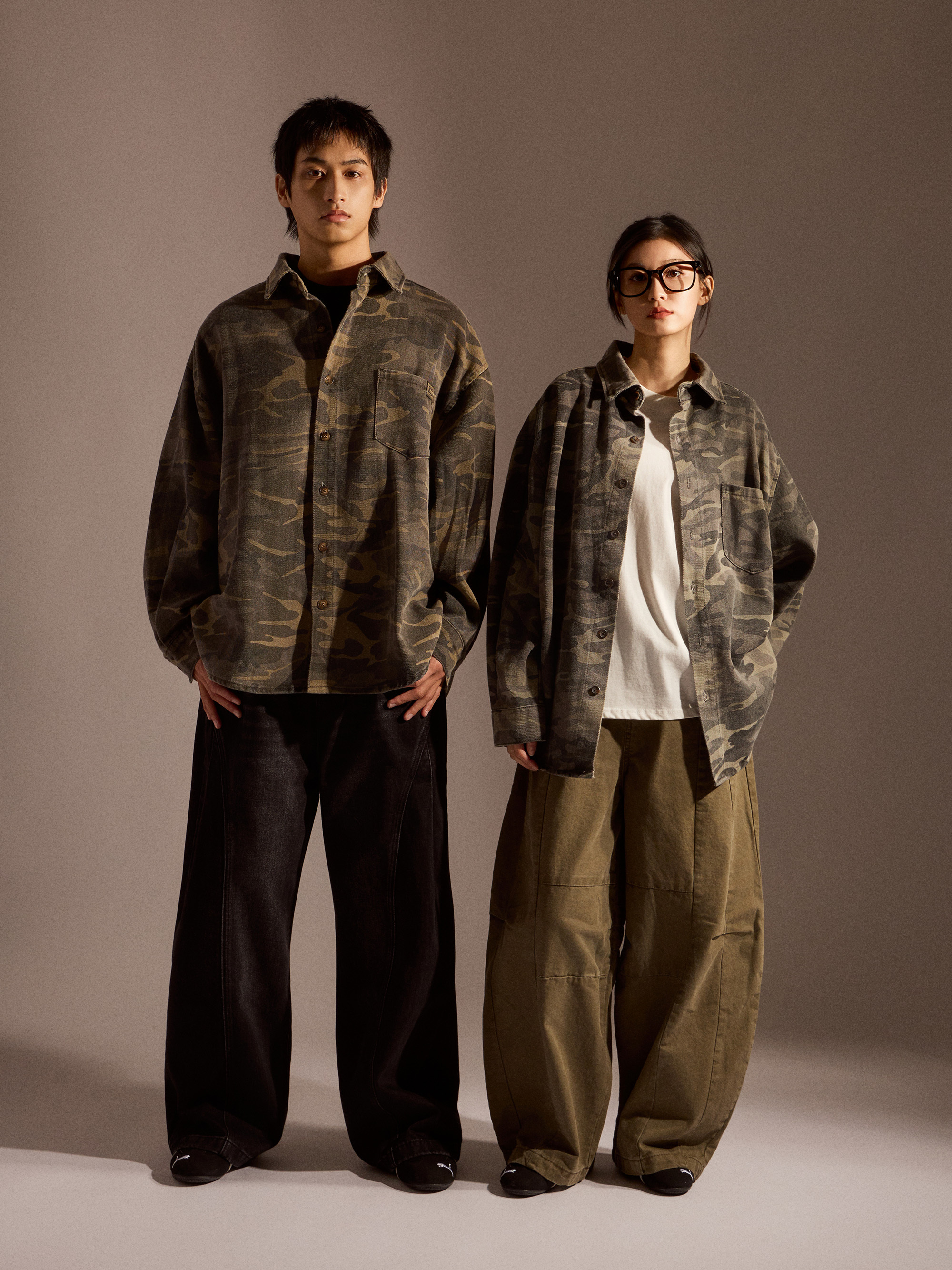 退伍快樂迷彩外套