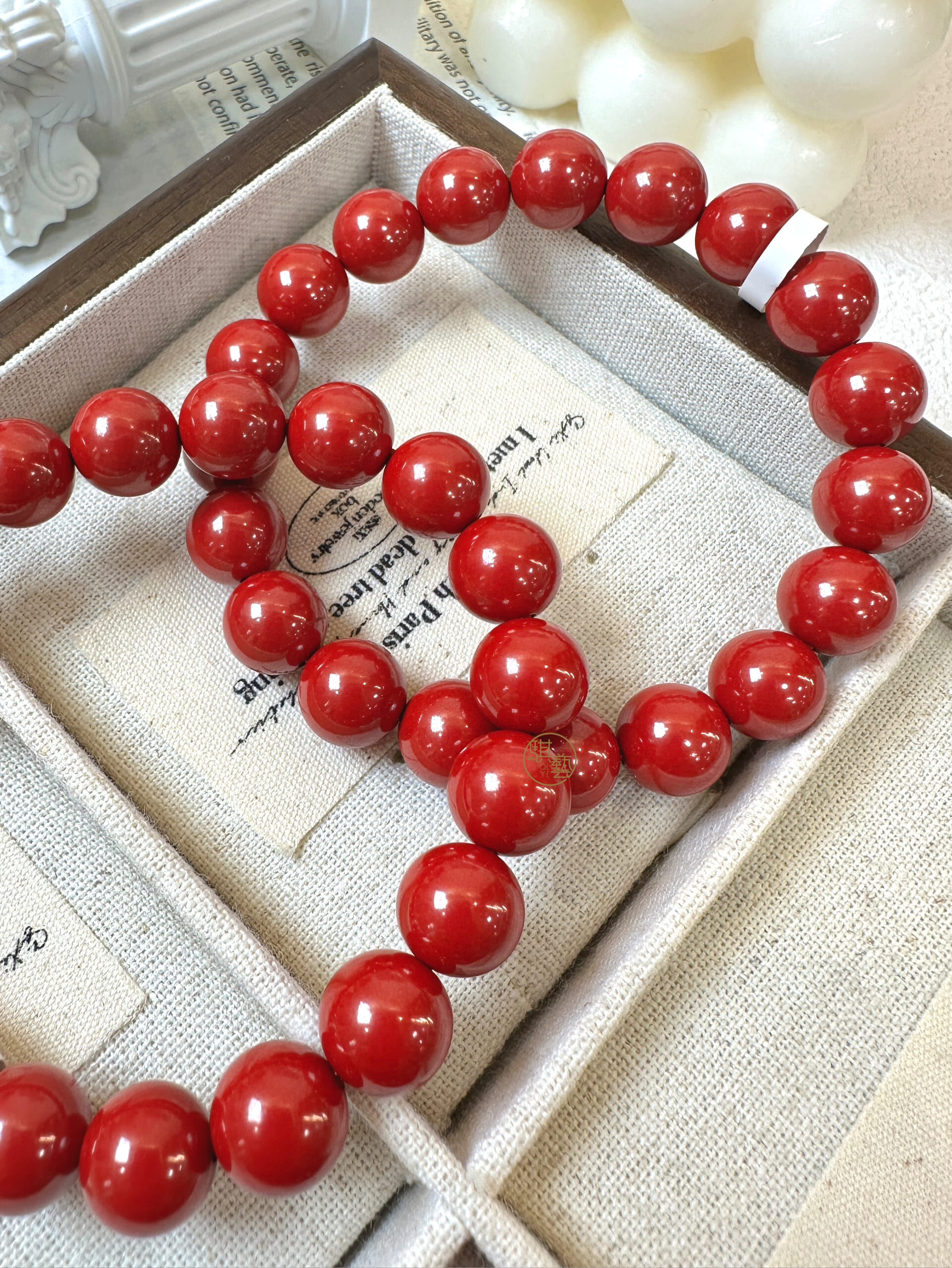 高品硃砂手串 10mm｜開運聚財・平衡能量・情緒安撫｜天然礦石手鍊