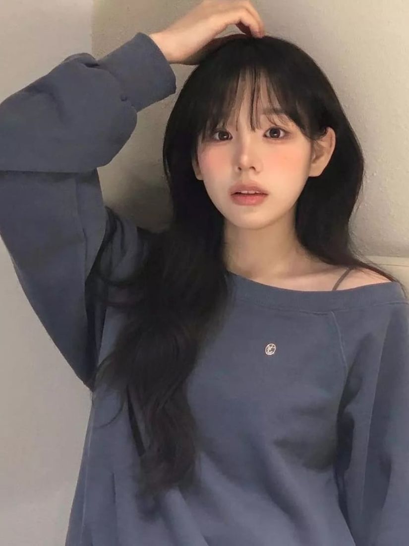 【 出清 】「趙露思同款」韓國 Letter From Moon 鐵牌 斜肩 大學T 6色