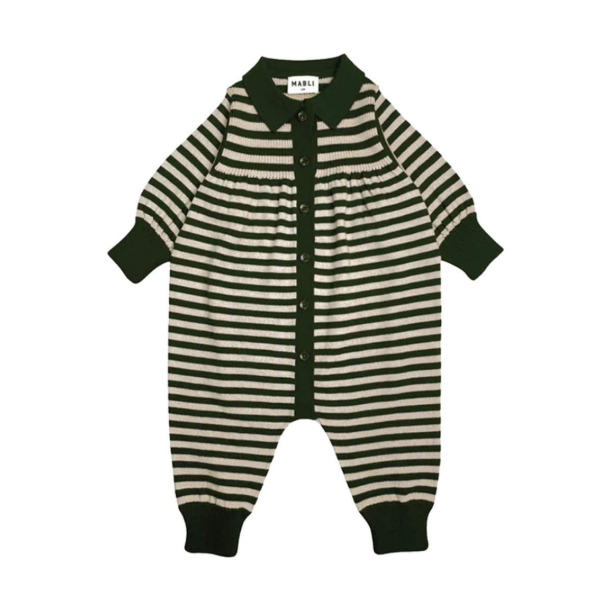 MABLI 條紋連身衣 ARTIST ROMPER - IVY STRIPE