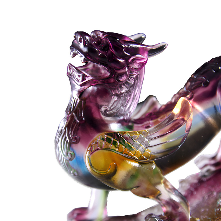 鹿港窯琉璃貔貅擺件｜開業送禮首選 招財鎮宅風水工藝品