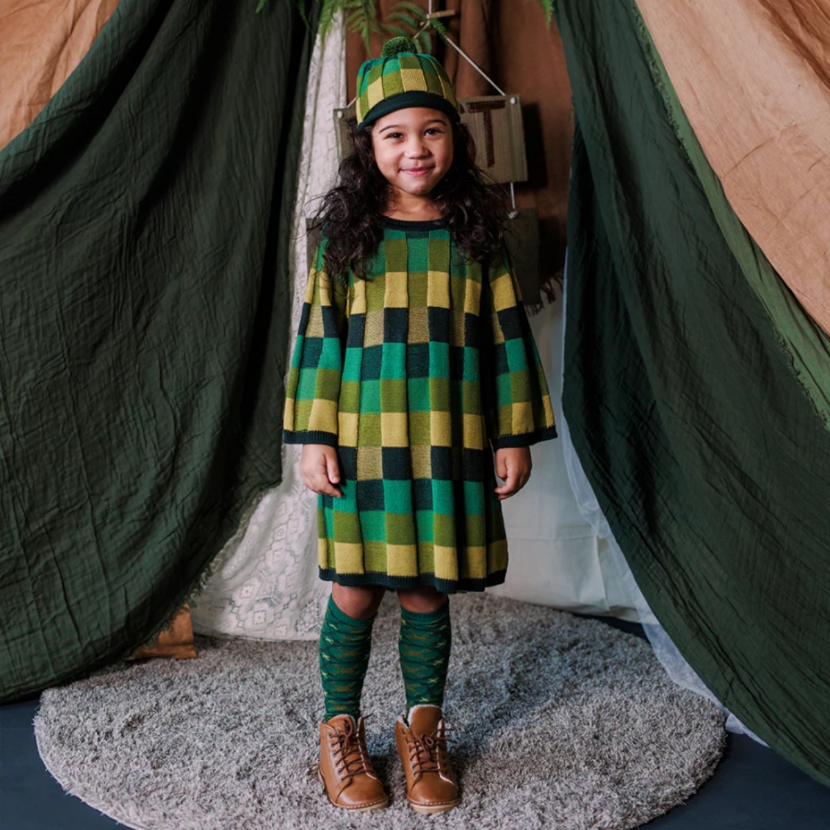 MABLI 色塊針織洋裝 MAGIC DRESS - SCOUT