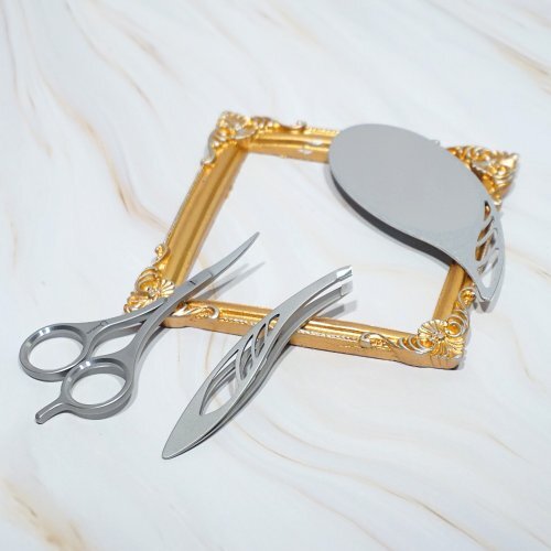 MARUTO 輕巧修眉工具三件組 (附真皮收納袋)