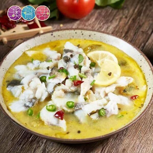 澳寶牌 金湯酸菜黃花魚408g 丨活魚製作